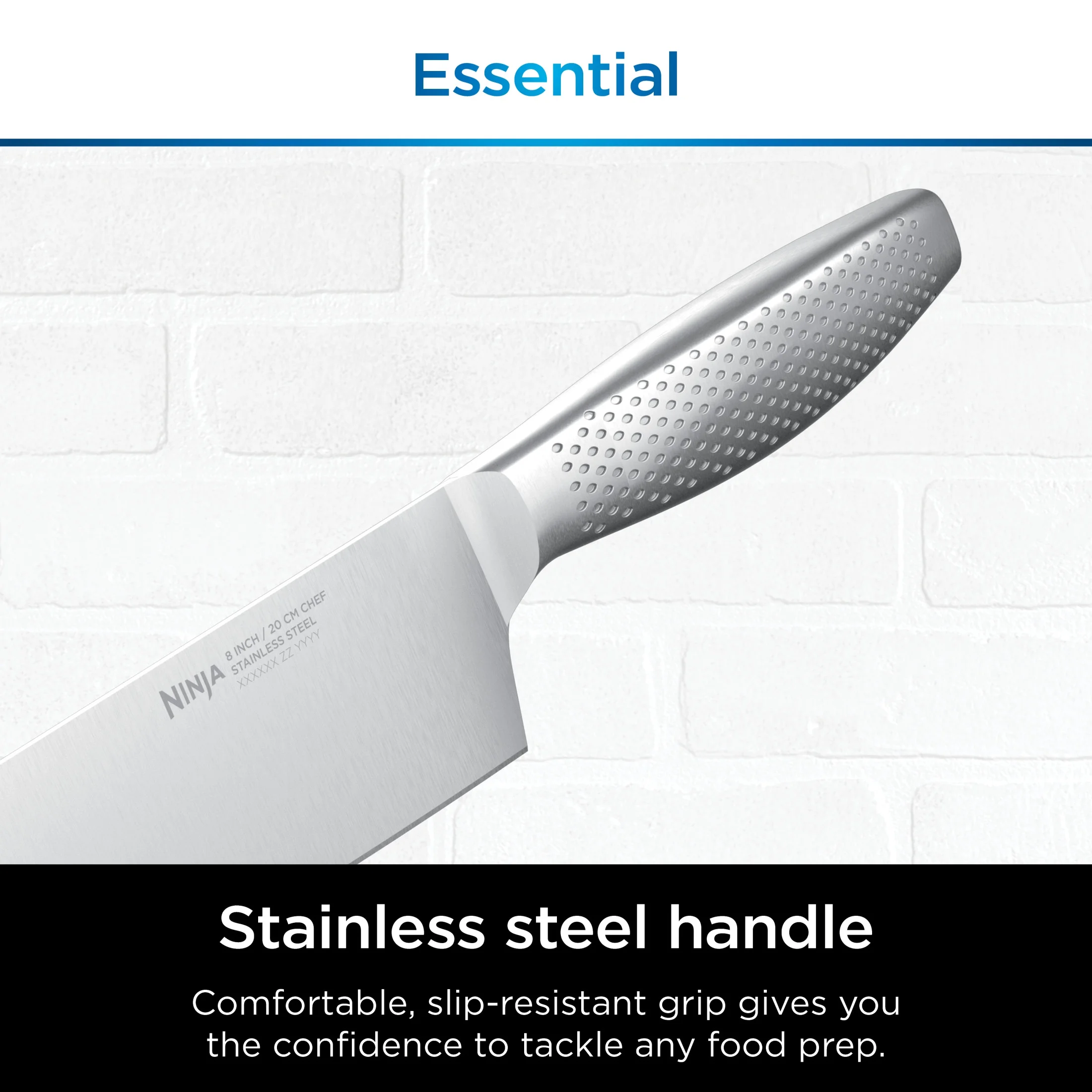 NeverDull Essential 12-Piece Stainless Steel Knife Set with Built-in Sharpener, K22012(1) - Image 6