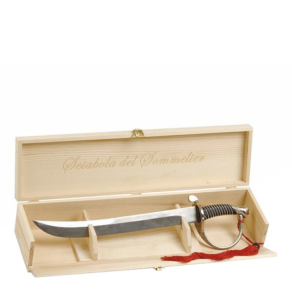 Sciabola sabreringssabel 54 cm stål/tre