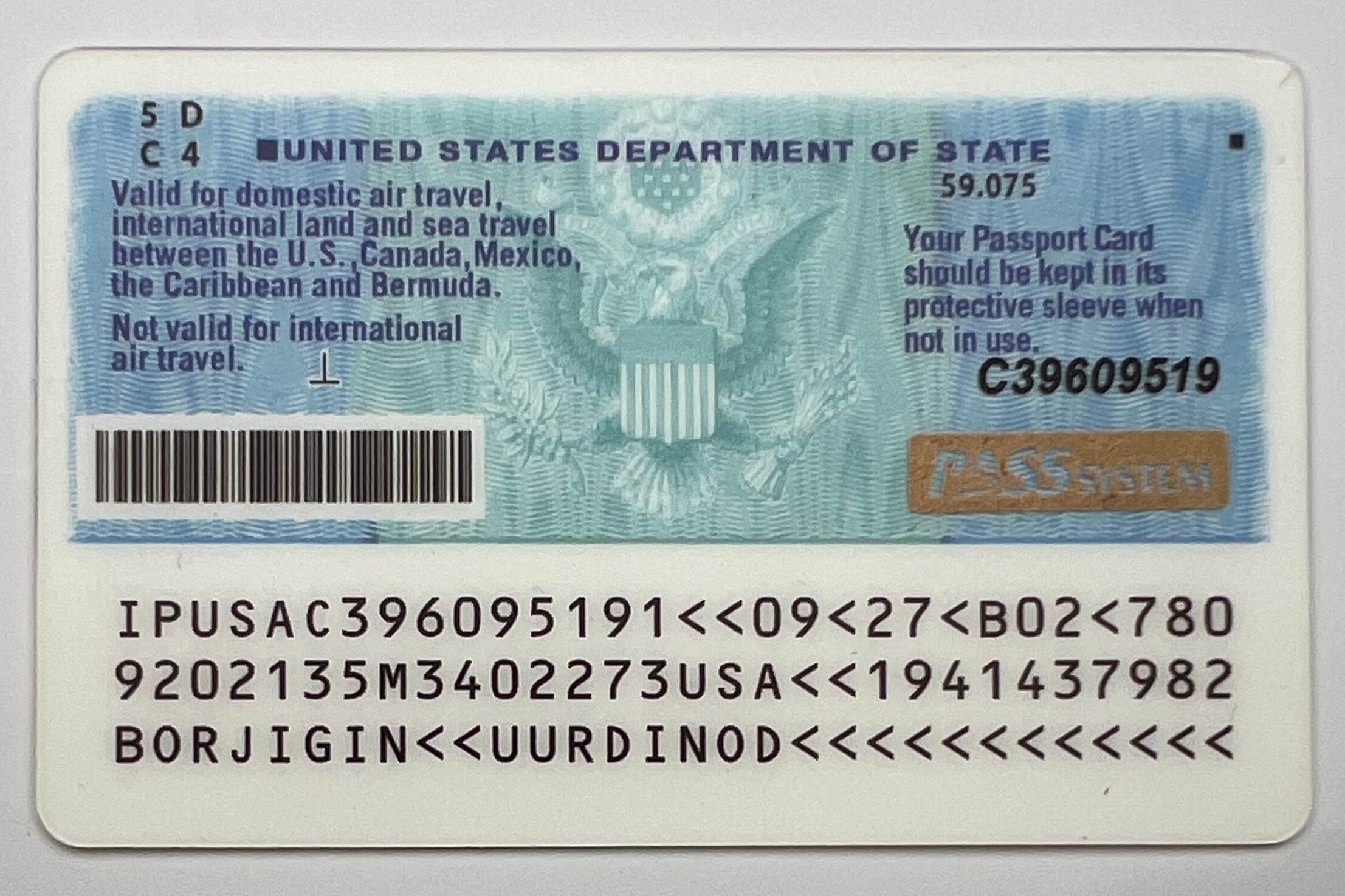 Passport Card