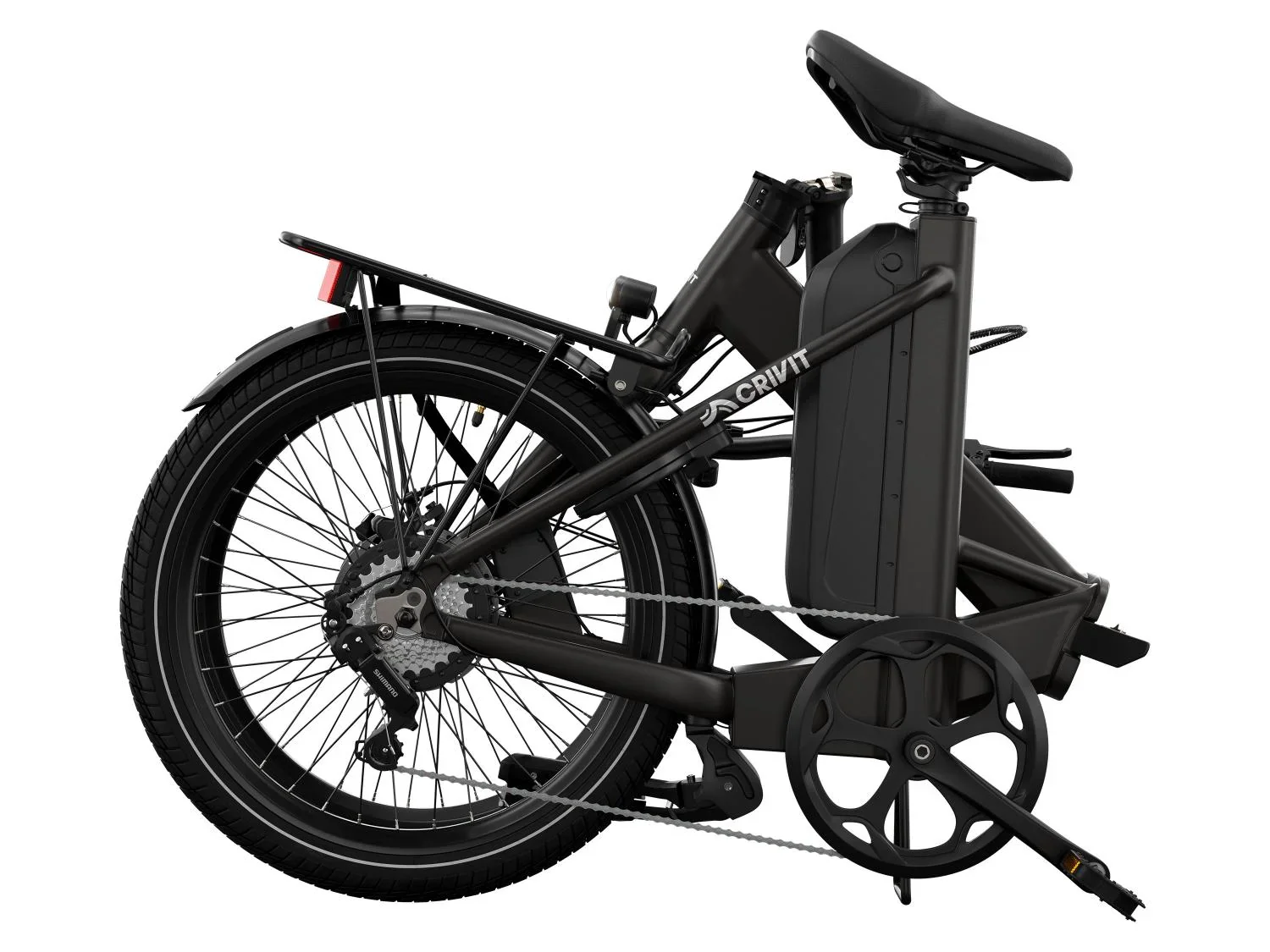 CRIVIT Vlo lectrique pliant 530 Wh