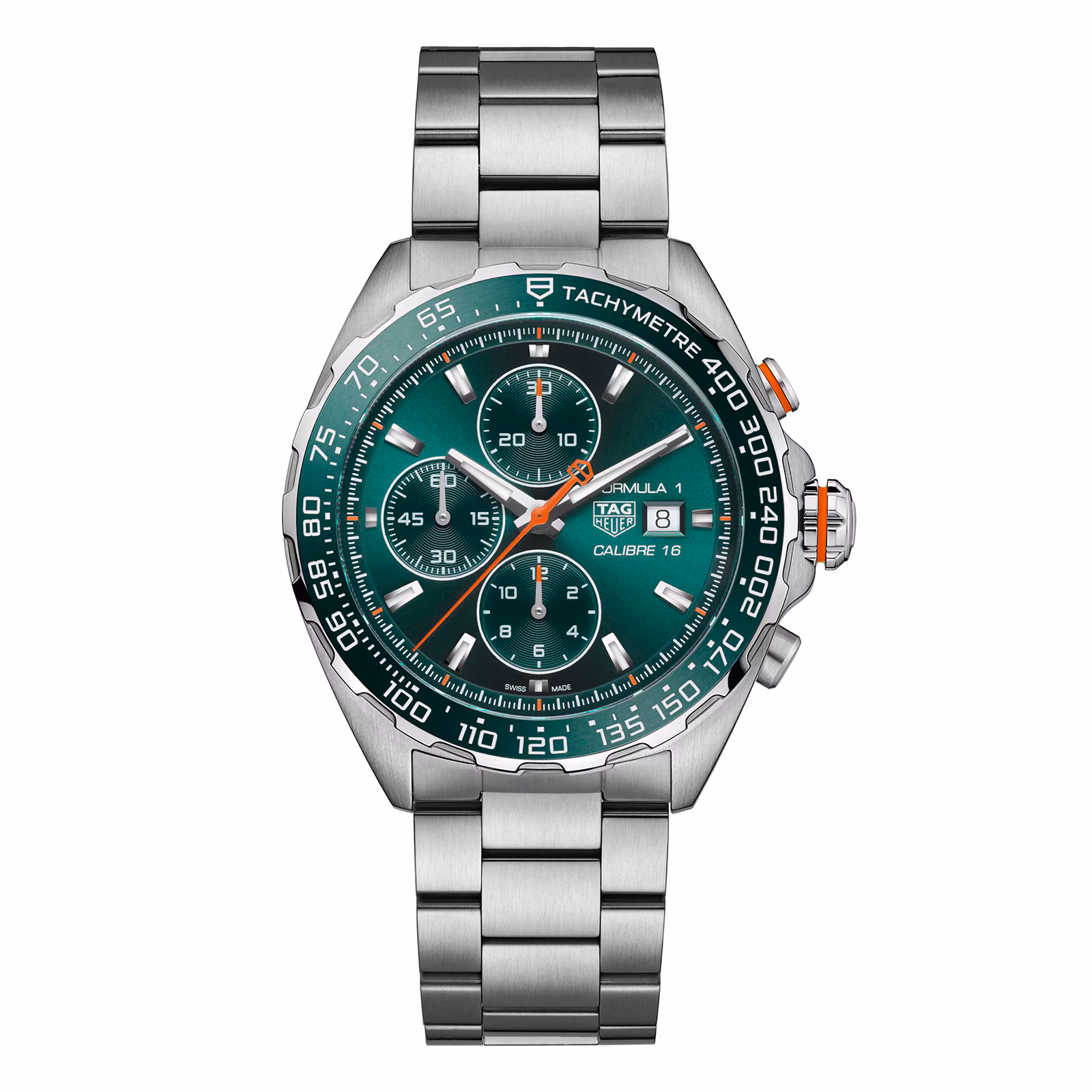 【Super Clone】TAG Heuer Formula 1 Chronograph 44mm Mens Watch Green CAZ201H.BA0876