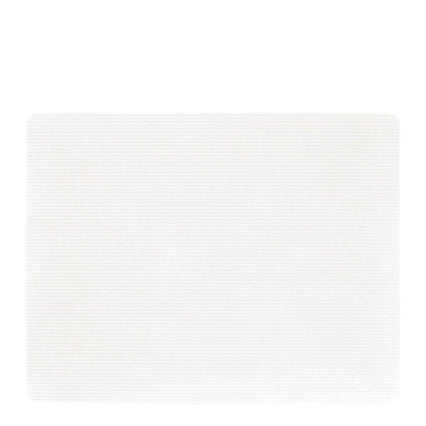 Square Corduroy spisebrikke 35x45 cm Pure White
