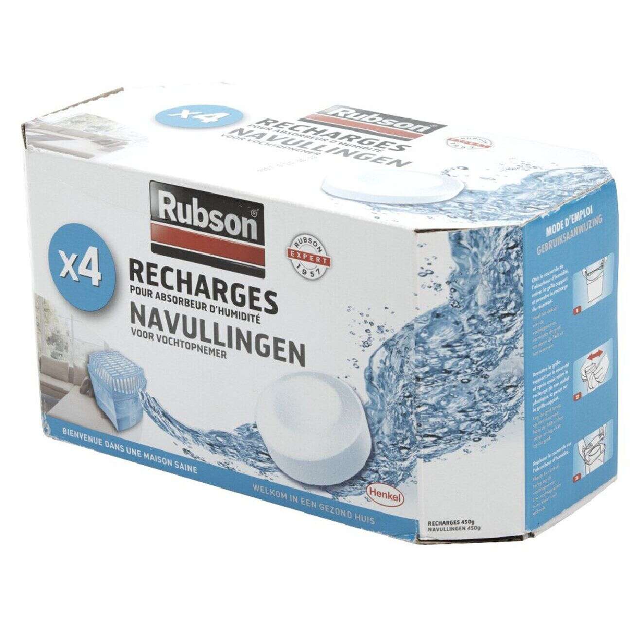 Recharges pour absorbeur d'humidité RUBSON