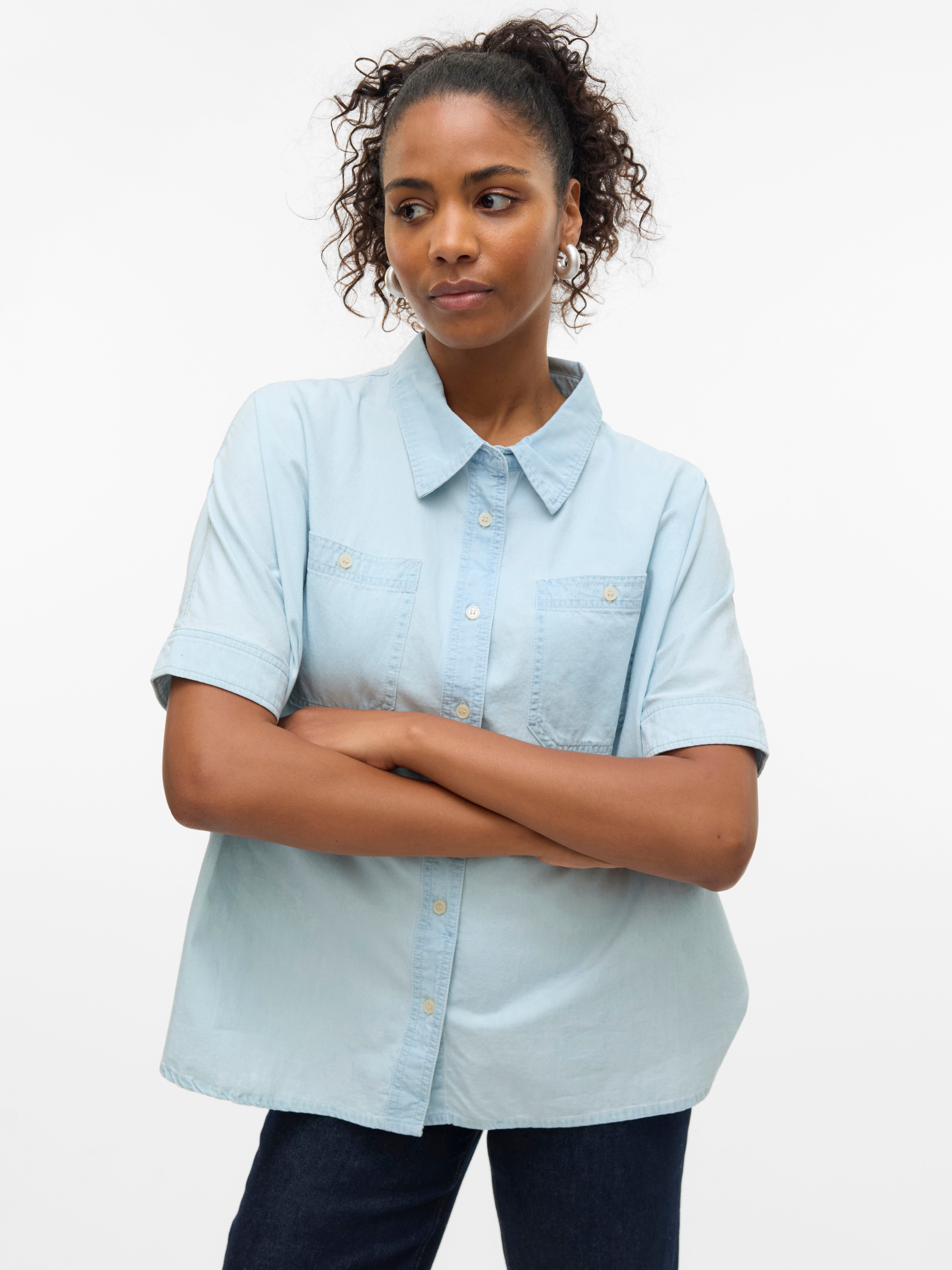 VERO MODA® VMEMBERLY Denim shirt