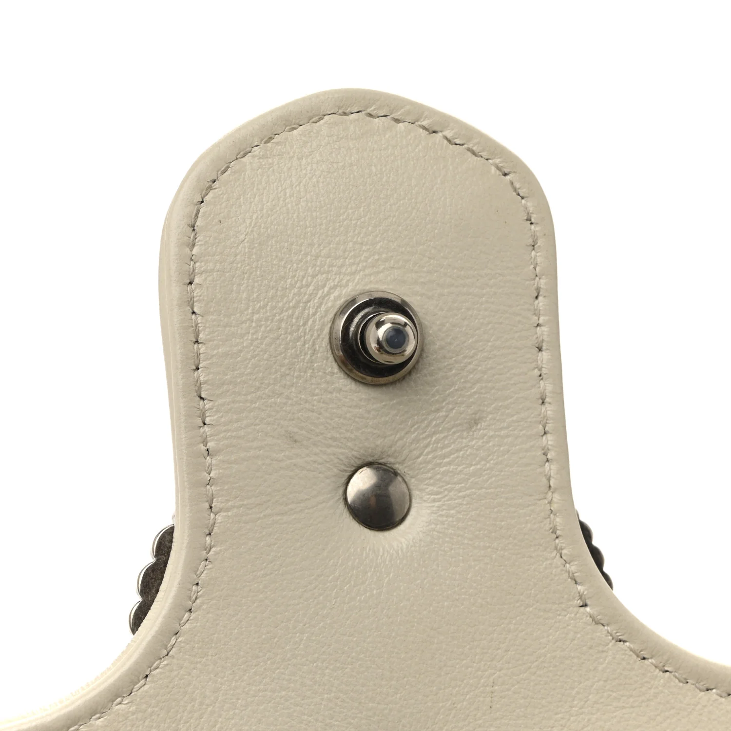 Vintage Effect Calfskin Matelasse Diagonal Small Torchon GG Marmont Shoulder Bag Blue Agata Mystic White