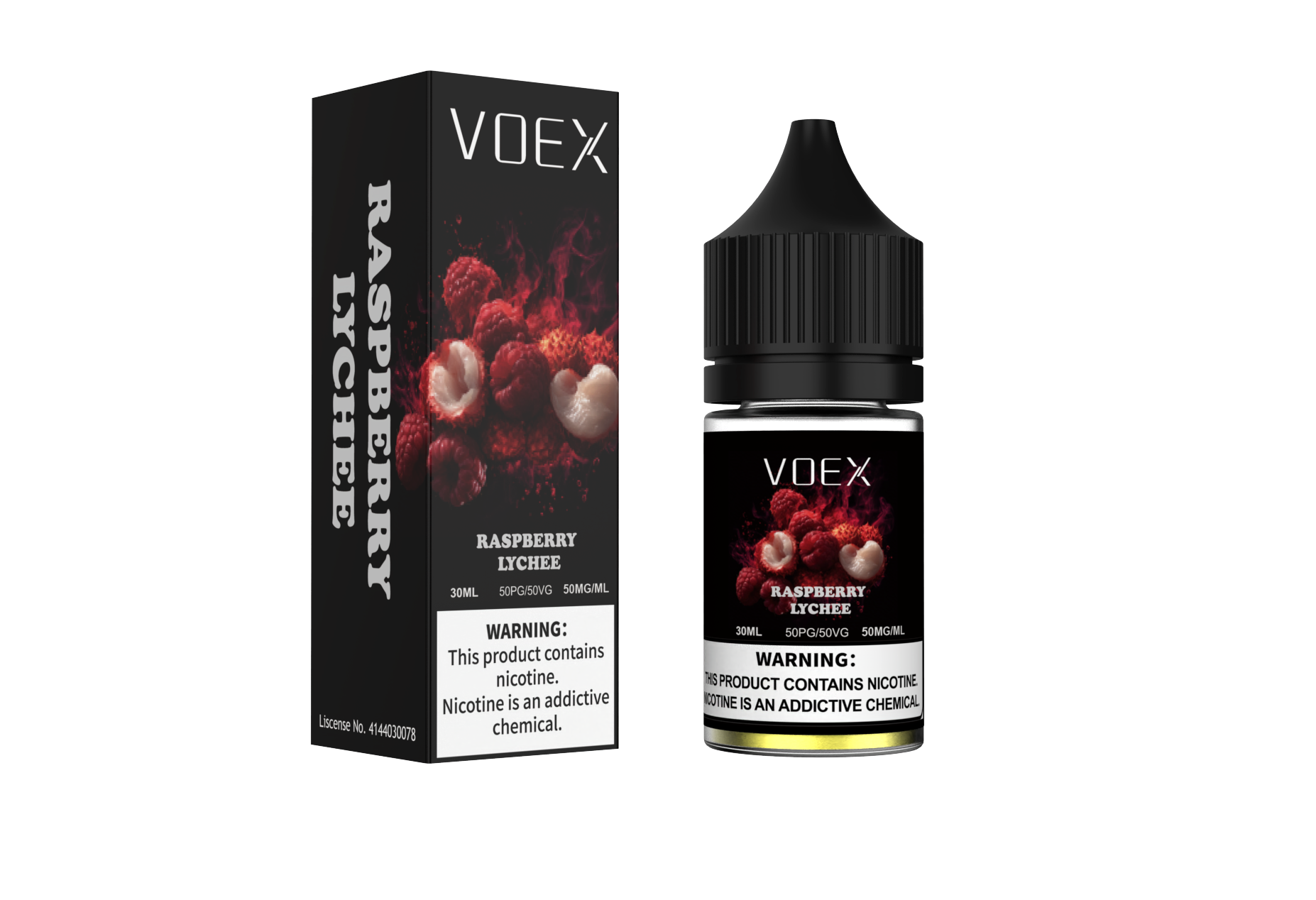 Voex Eliquid 30ml Nic Salt 50mg Vape Juice 10 pcs/box