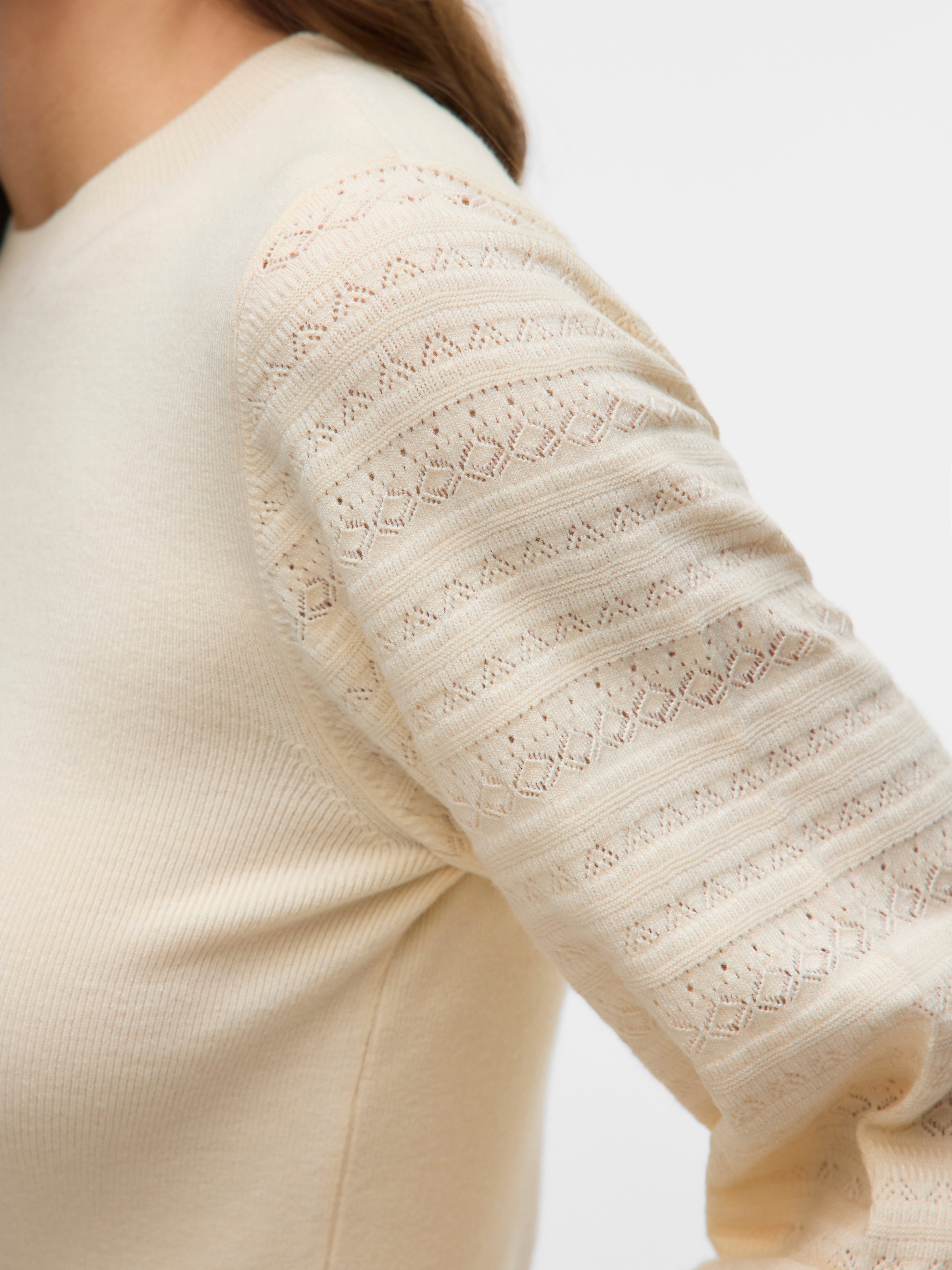 VERO MODA® VMHOLLYPOINTELLE Knitted pullover