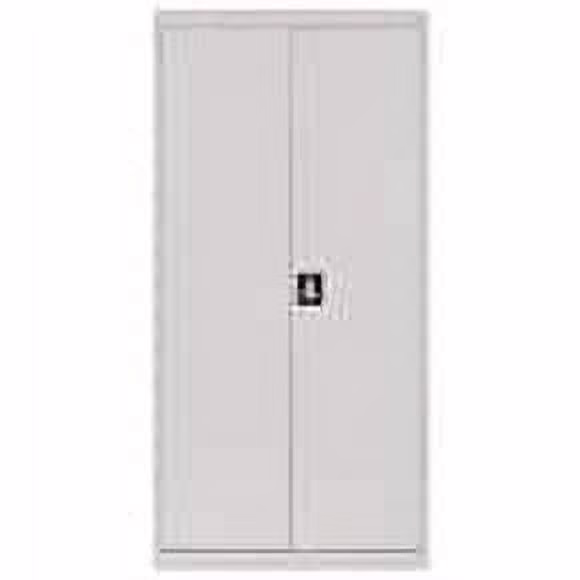 Elite Series Steel Freestanding Garage Cabinet in Dove Gray (36 in. W x 72 in. H x 18 in. D)(Dove Gray)