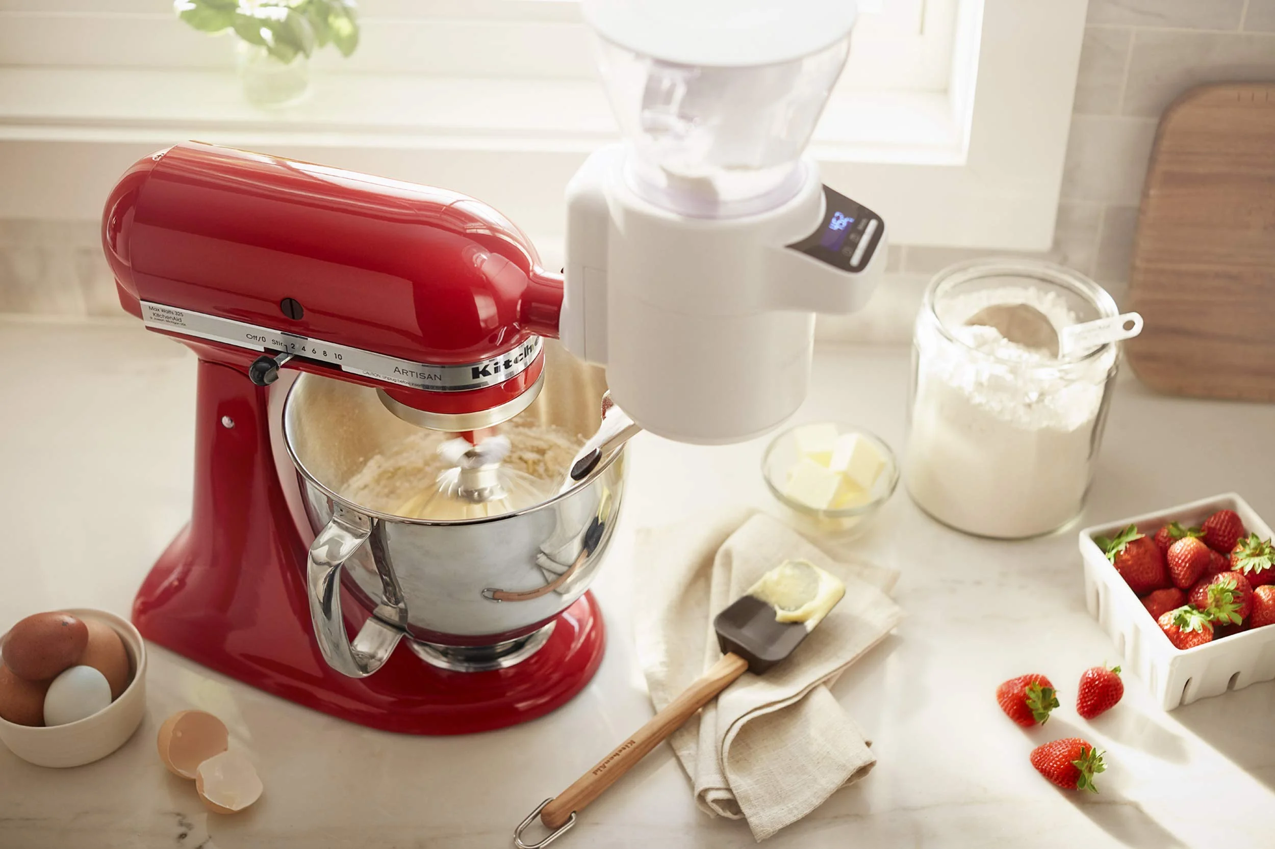 Kitchenaid KSMSFTA Sifter + Scale Attachment, 4 Cup
