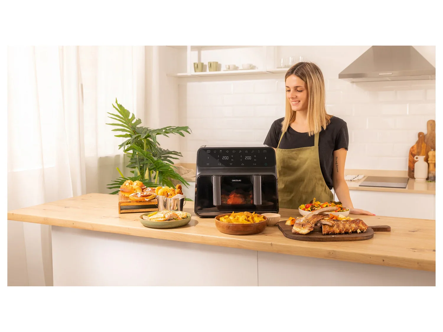 Cecotec Friteuse  air chaud Cecofry Advance 9000