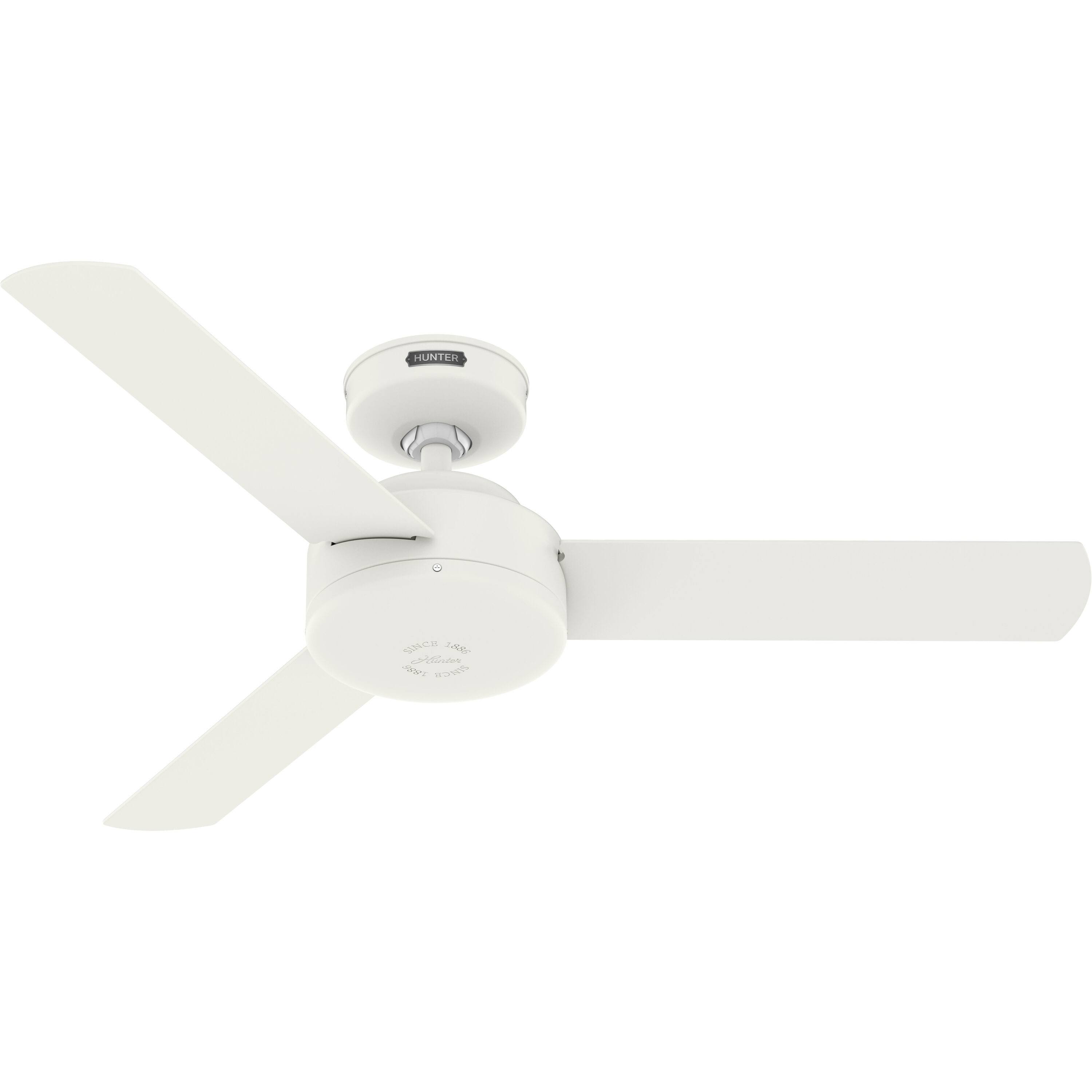 Hunter Fan 51848 Presto 44 inch Matte White Ceiling Fan