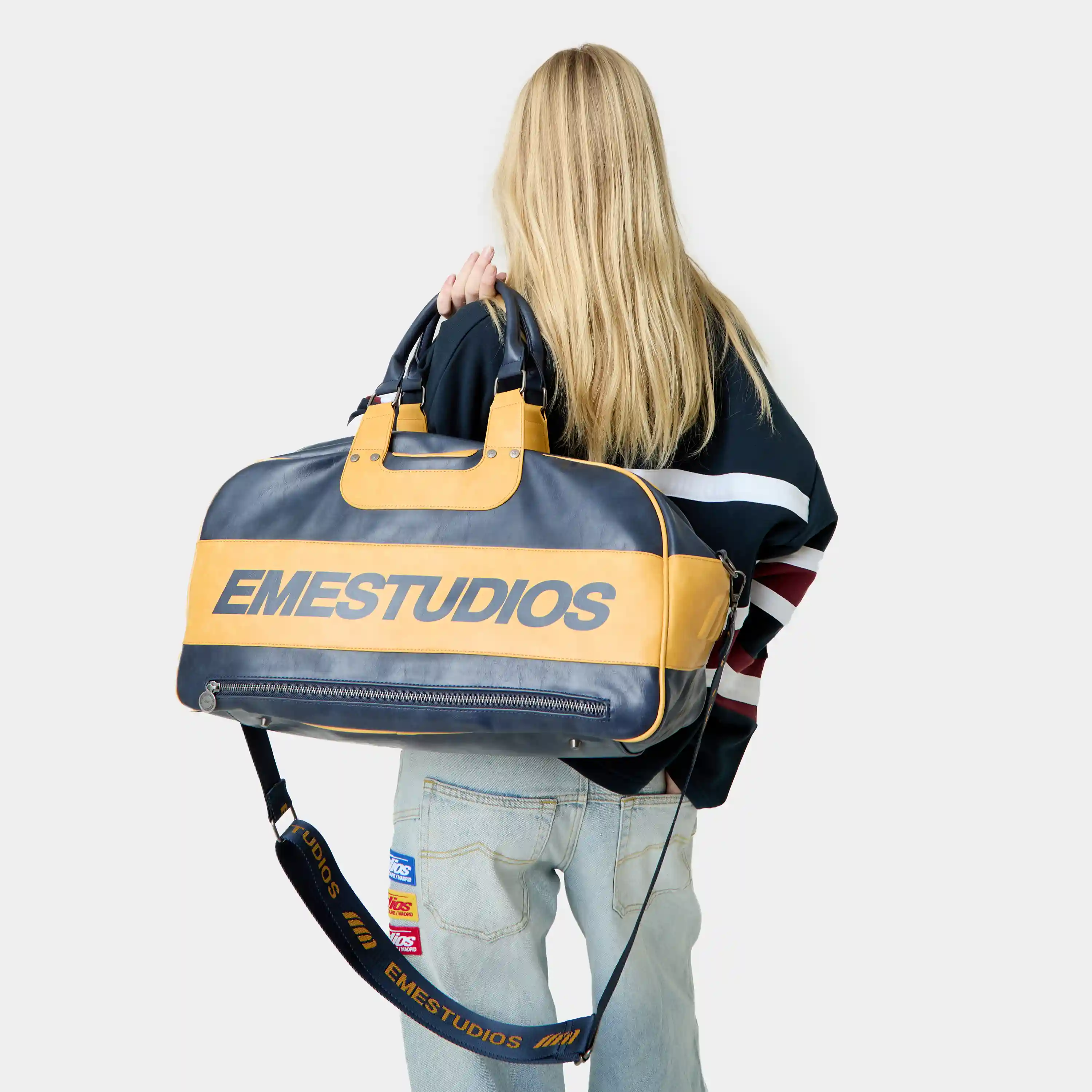 Rush Navy Duffle Bag