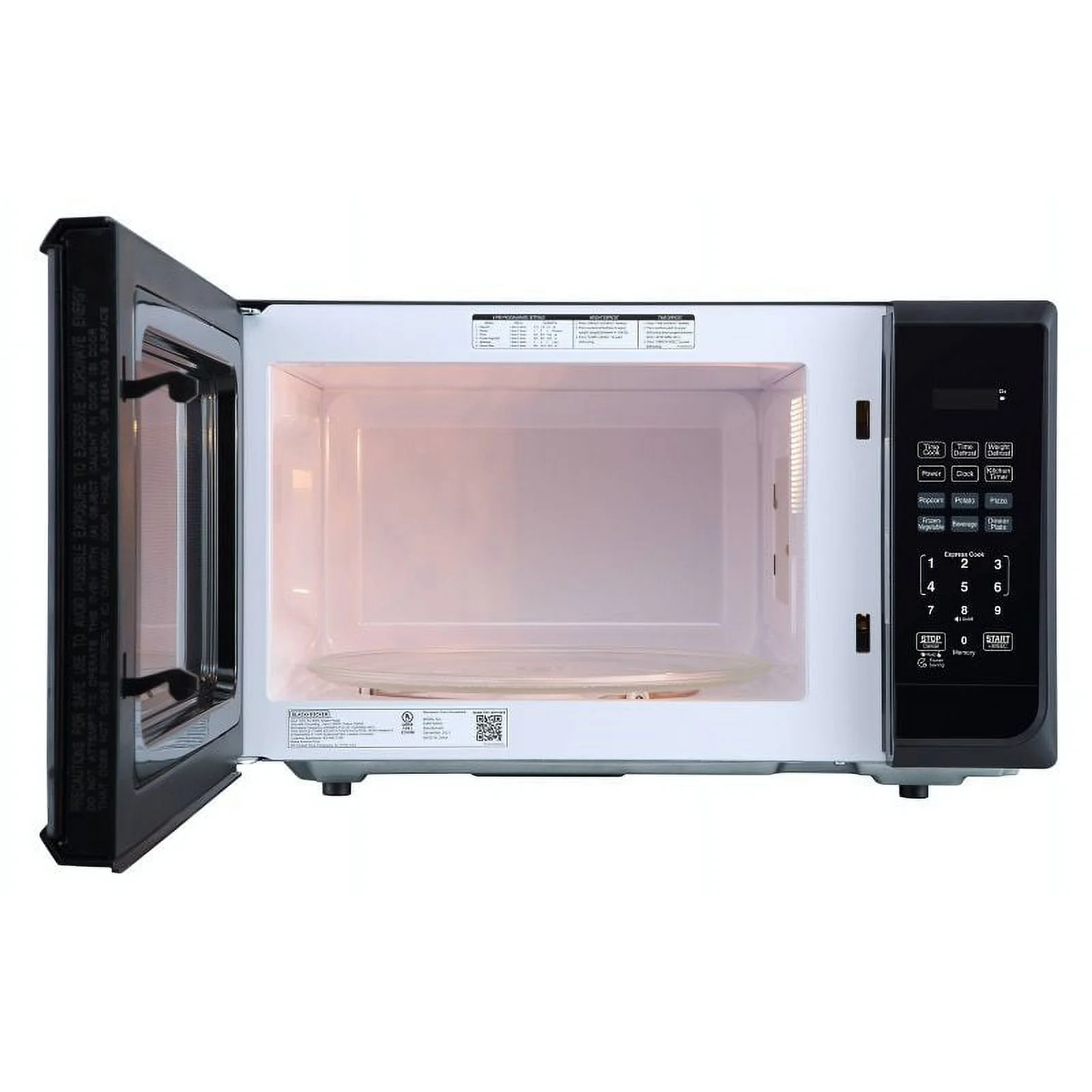 BLACK+DECKER 1.1 Cu. Ft. Microwave Oven in Stainless Steel