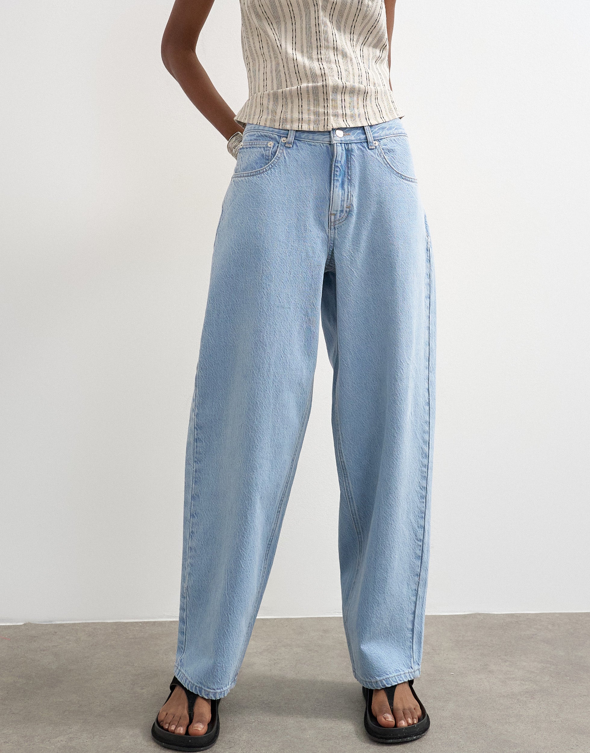 VERO MODA® TSLOWRIE Low rise Baggy Fit Jeans