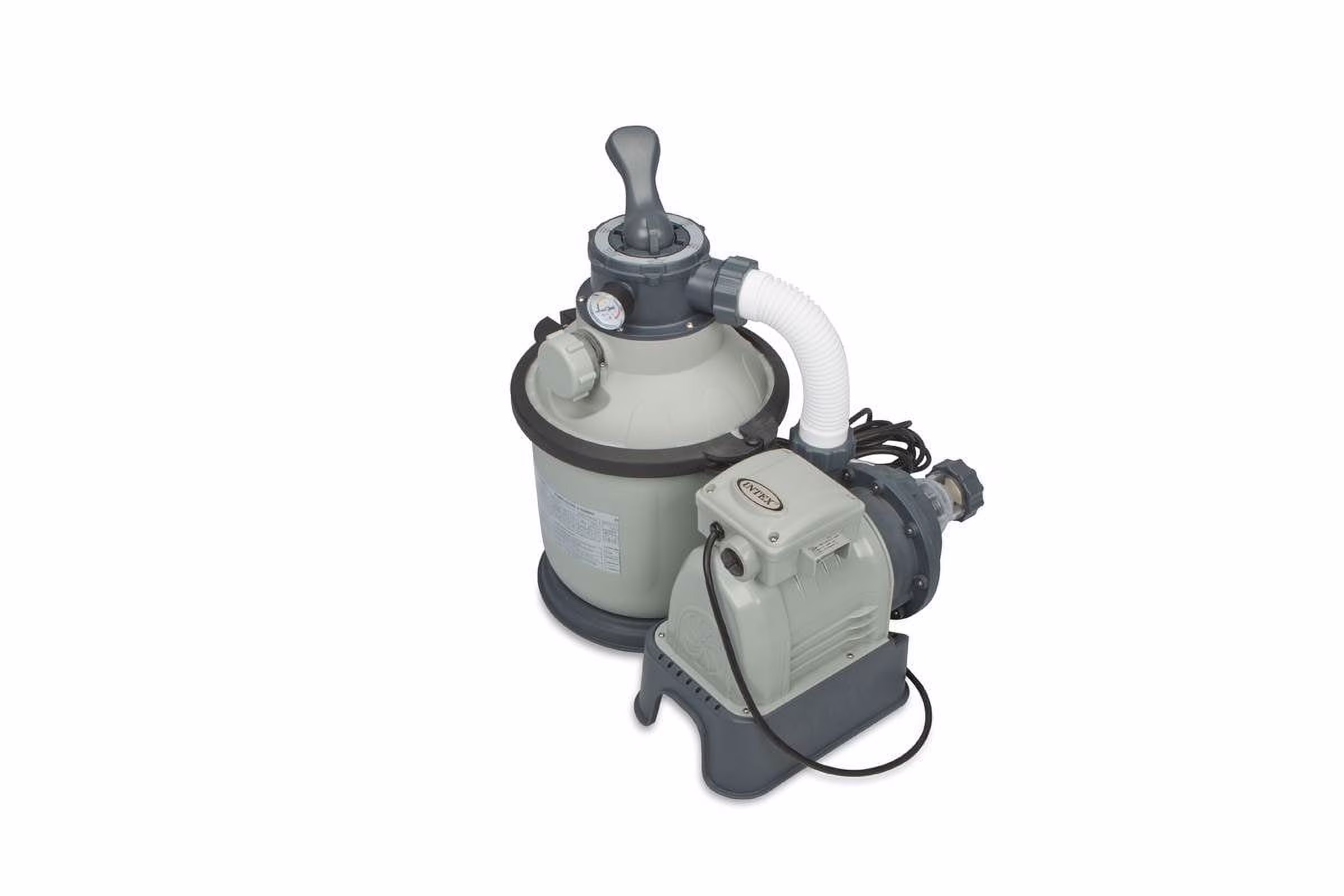1200 GPH Krystal Clear Above Ground Pool Sand Filter Pump Set | 28643EG(1200 GPH)