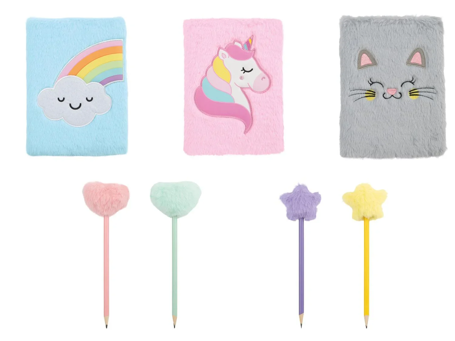 crelando Carnet avec couverture peluche