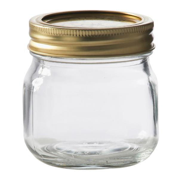 Konserveringskrukke rund 0,25L