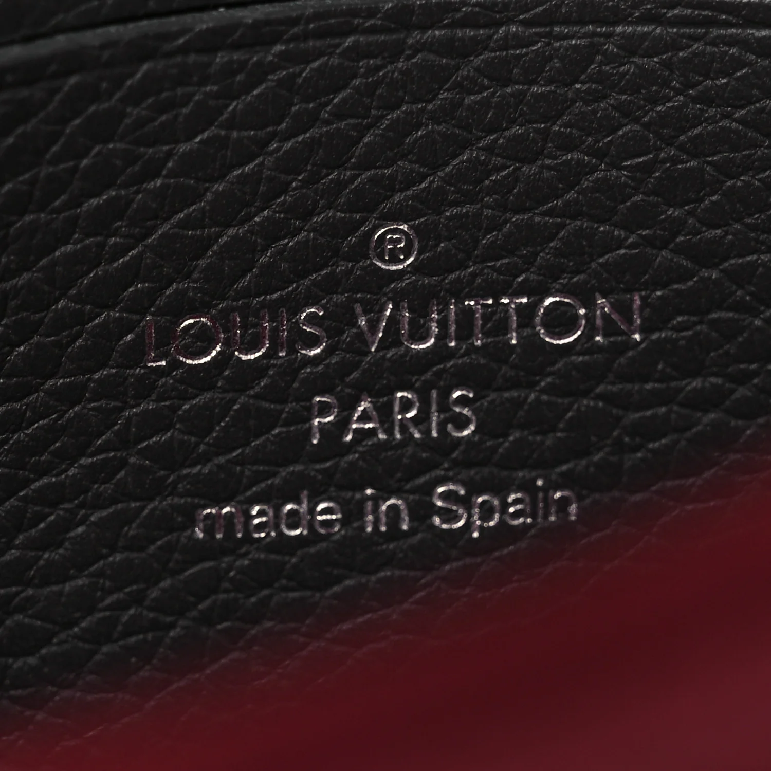 Calfskin My Lockme Chain Pochette Lie De Vin Etain Creme