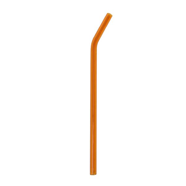 Glasspipe sugerør turmeric