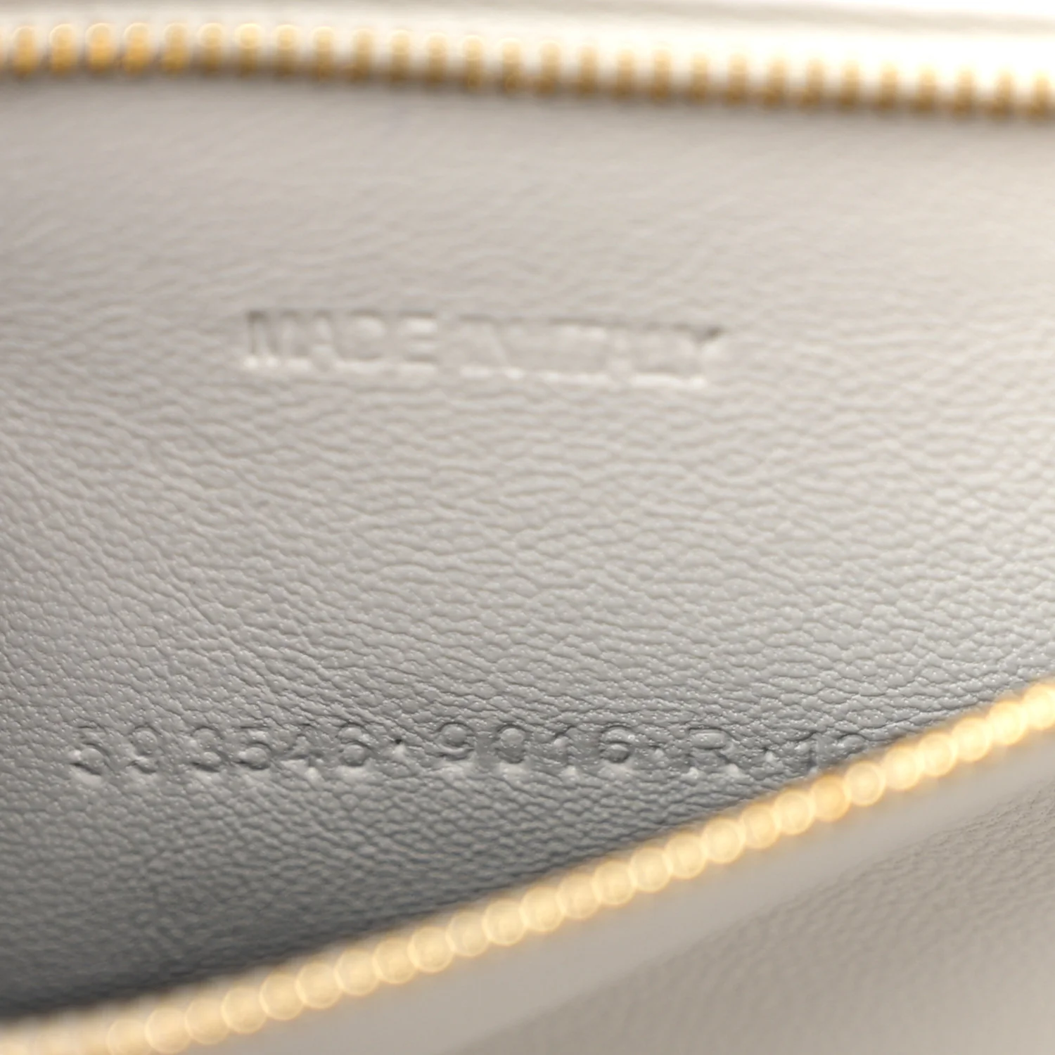 Calfskin Crocodile Embossed Small Hourglass Top Handle Bag White