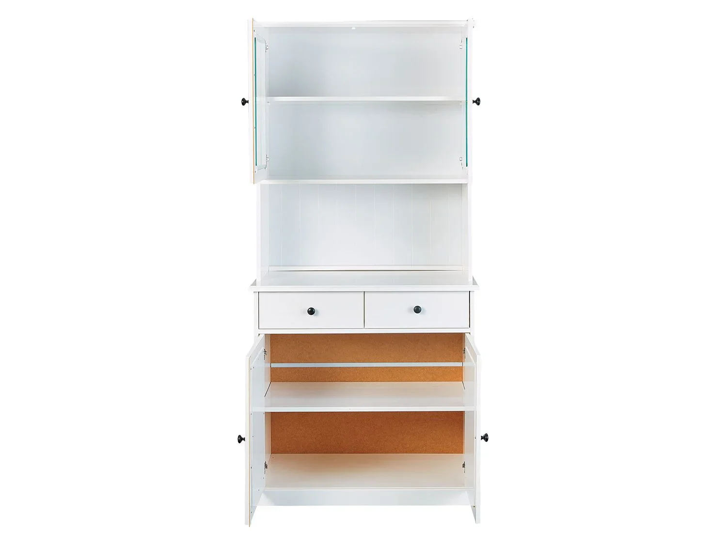 Inter Link Commode haut de gamme style campagnard, bois de pin