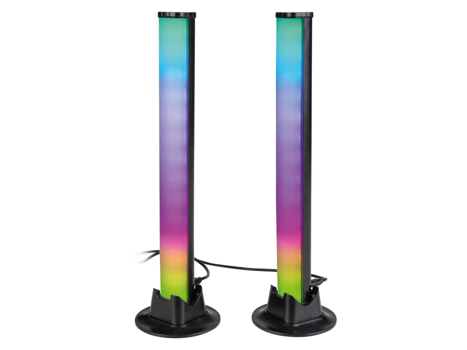 LIVARNO Lot de 2 rglettes lumineuses  LED