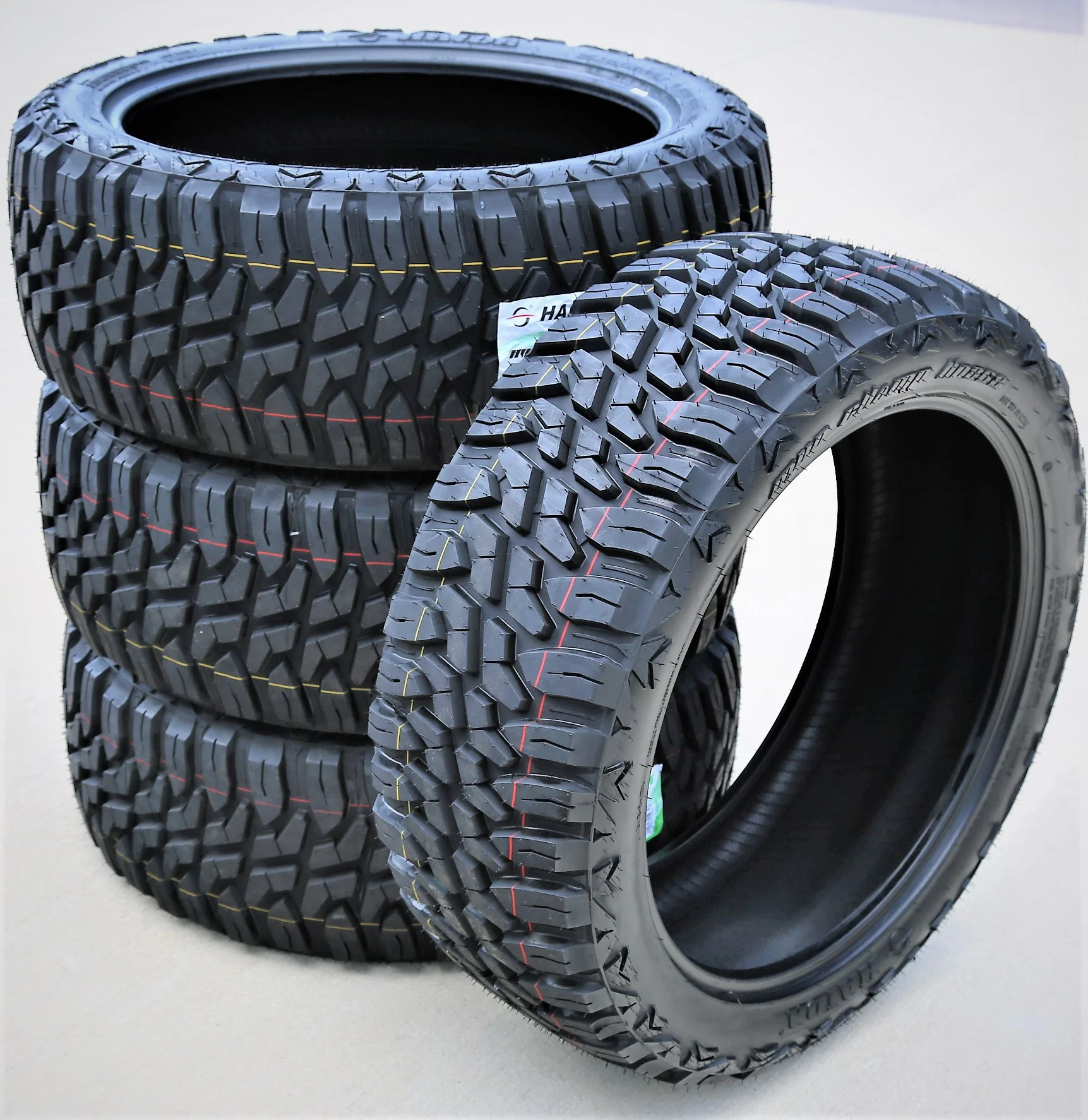 Set of 4 (FOUR) Haida Mud Champ HD868 275/60R20 115S MT M/T Mud Tires