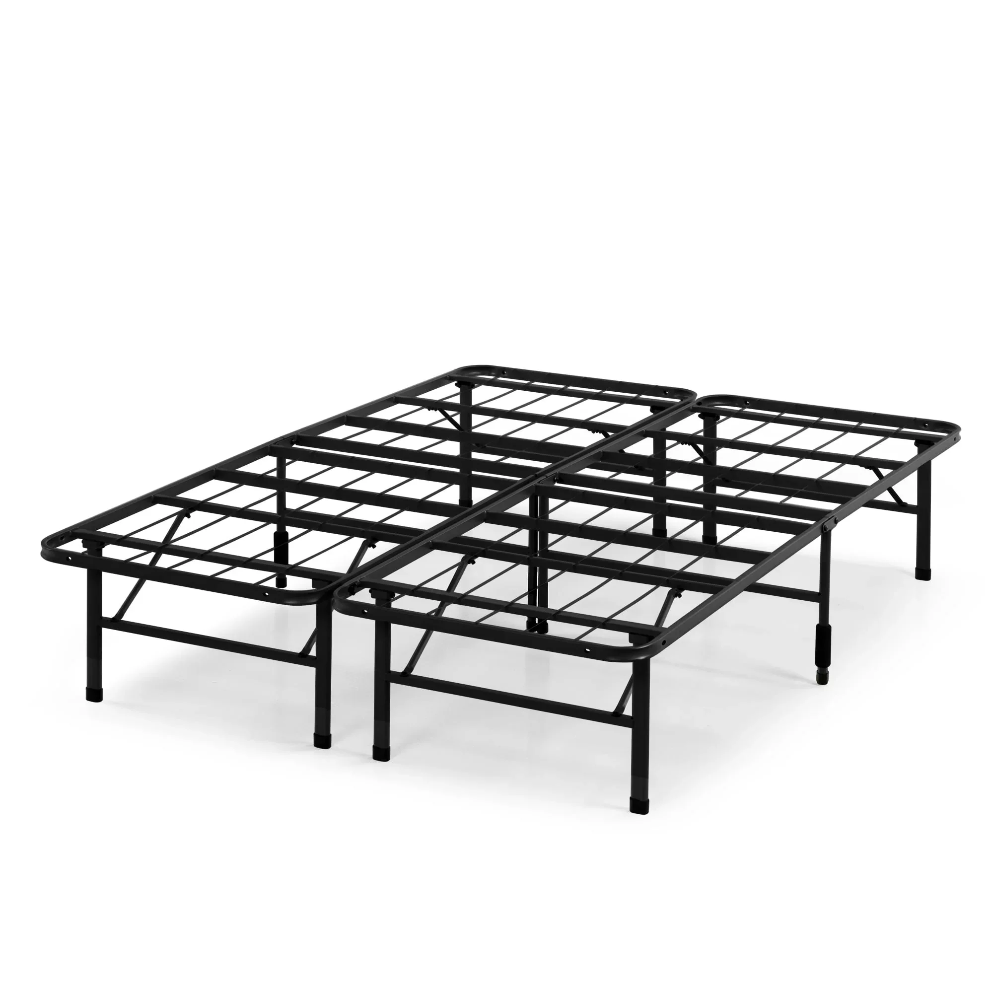 Zinus 14 Black Metal SmartBase® Tool-Free Assembly Mattress Foundation, King