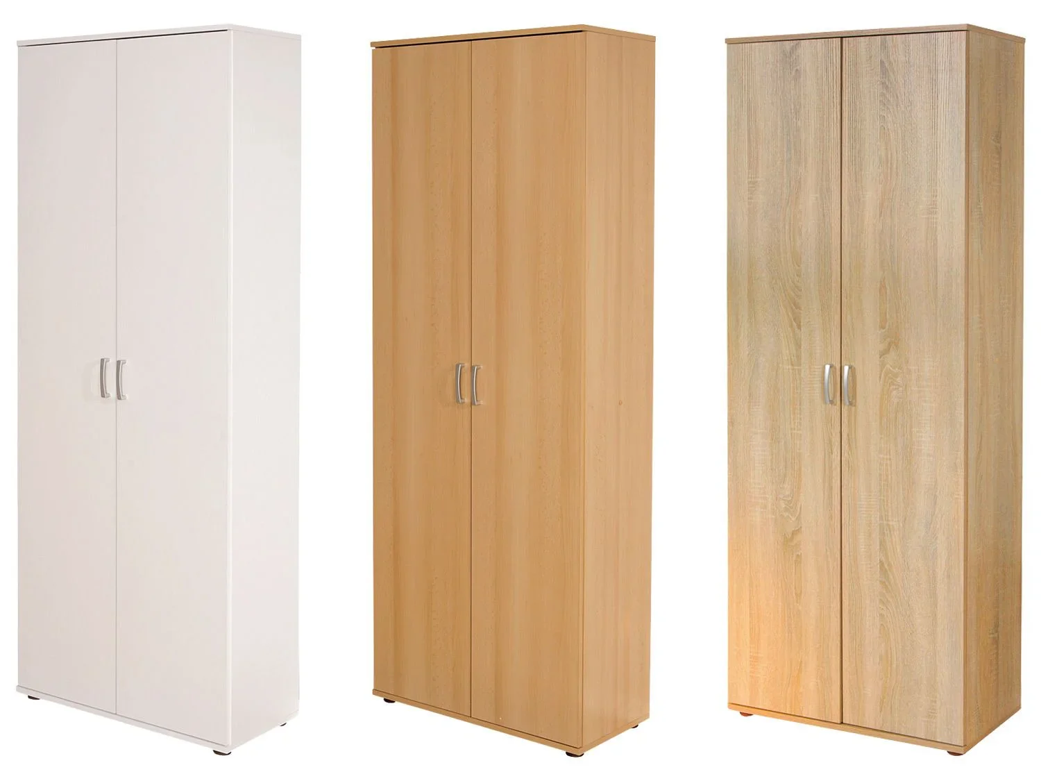 Inter Link Armoire  deux portes en bois, 70 x 189 x 34 cm