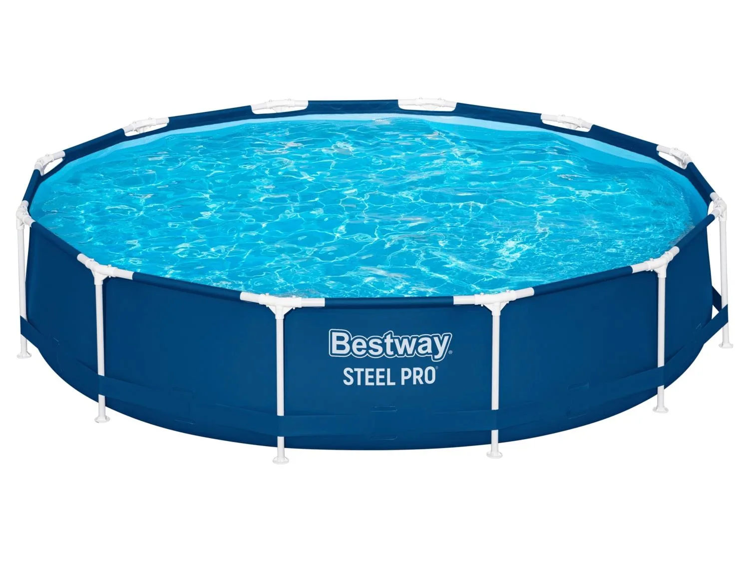 Bestway Piscine tubulaire Steel Pro avec pompe de filtration