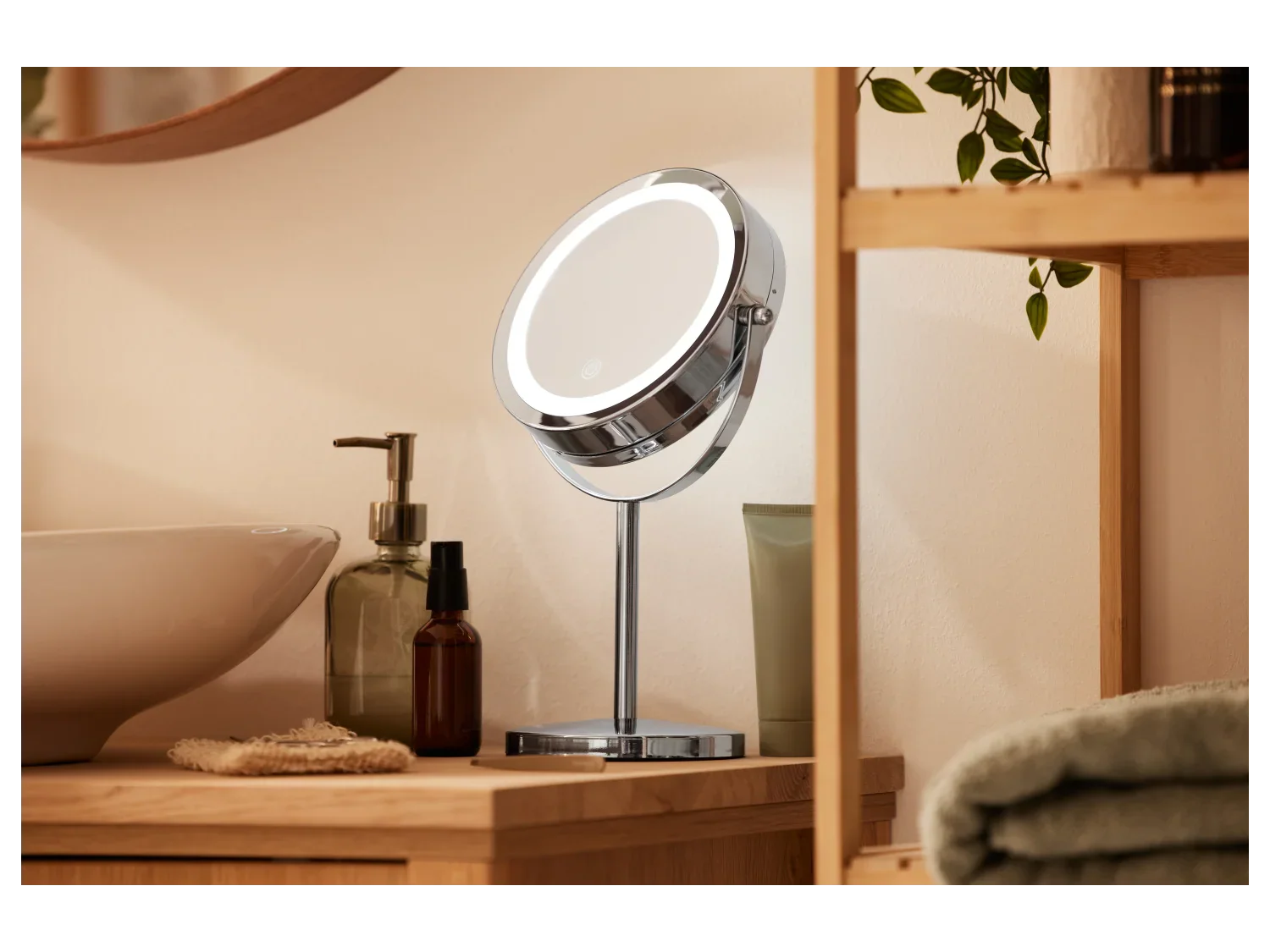 CIEN Beauty Miroir de maquillage lumineux