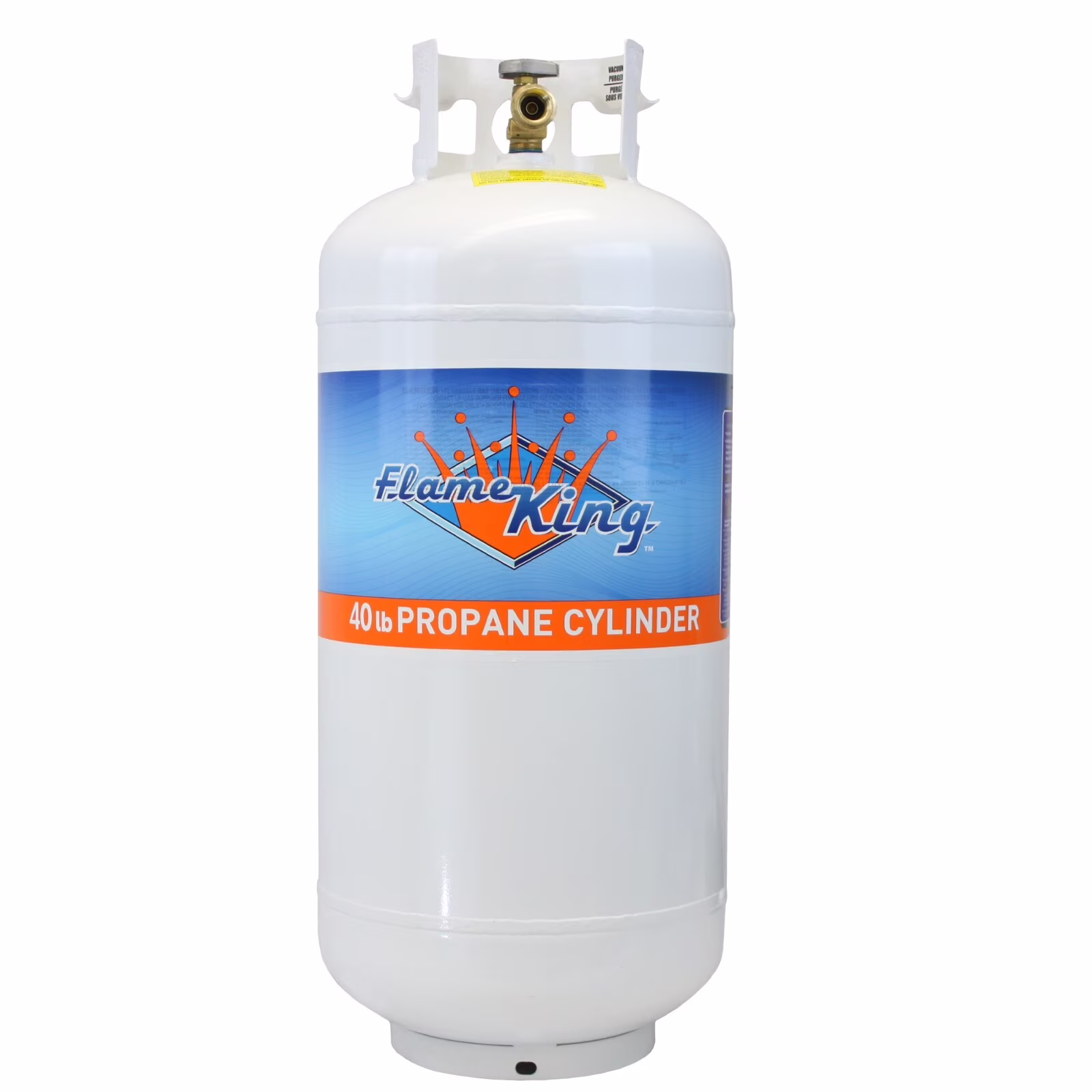 NEW 40 lb Pound Steel Propane Tank Refillable Cylinder with OPD Valve