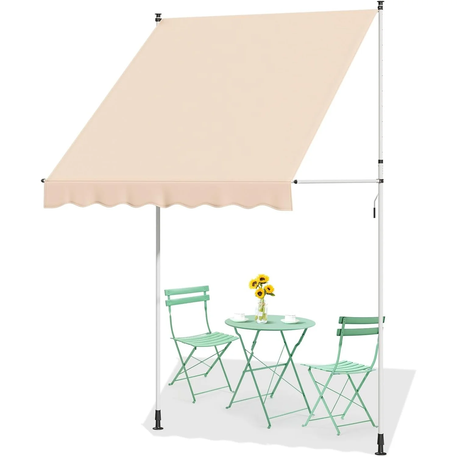 AECOJOY Manual Retractable Awning, 78