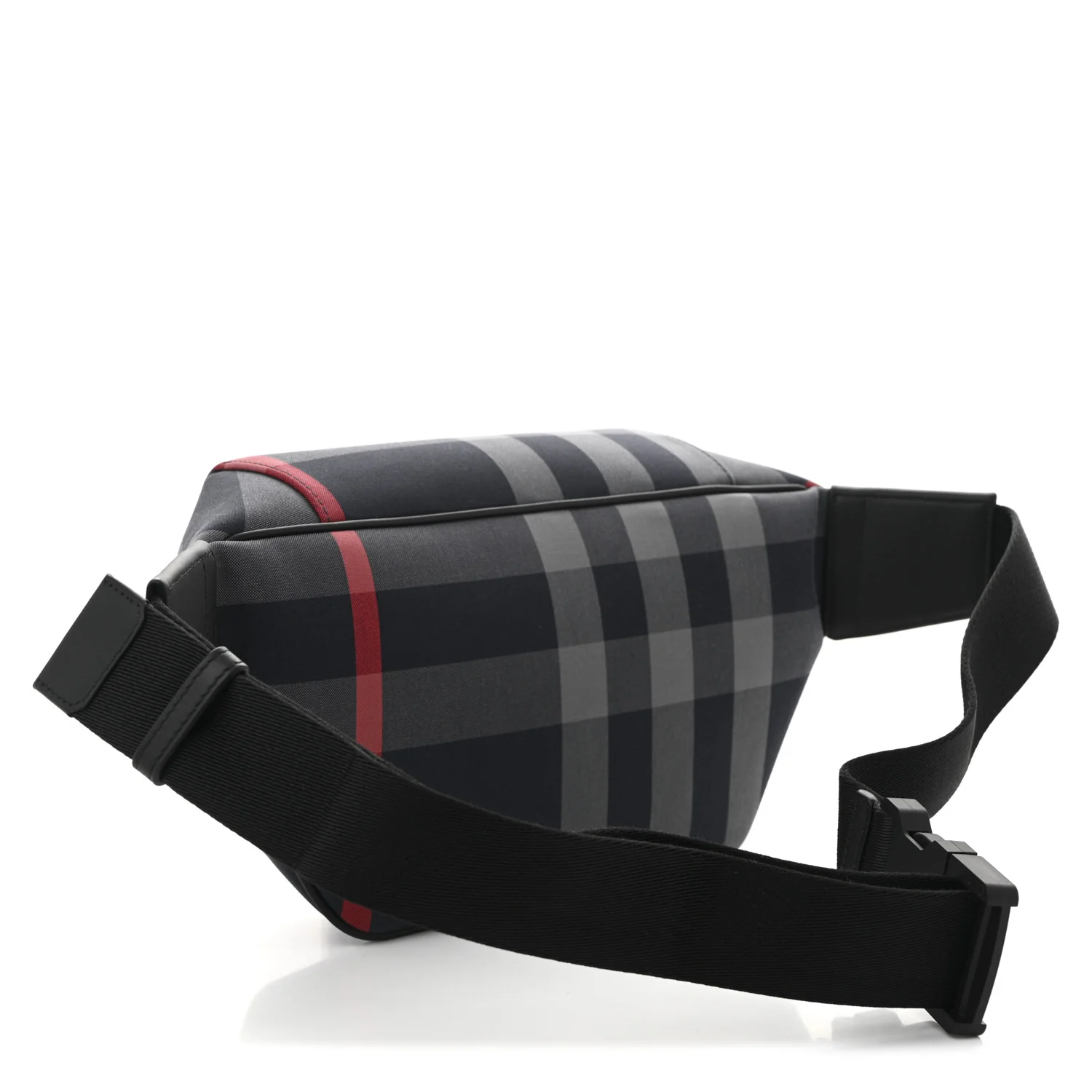House Check Sonny Bum Bag Navy Grey
