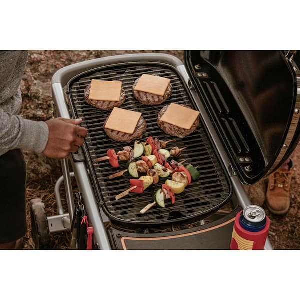 Traveler Portable Propane Gas Grill in Black Image 2