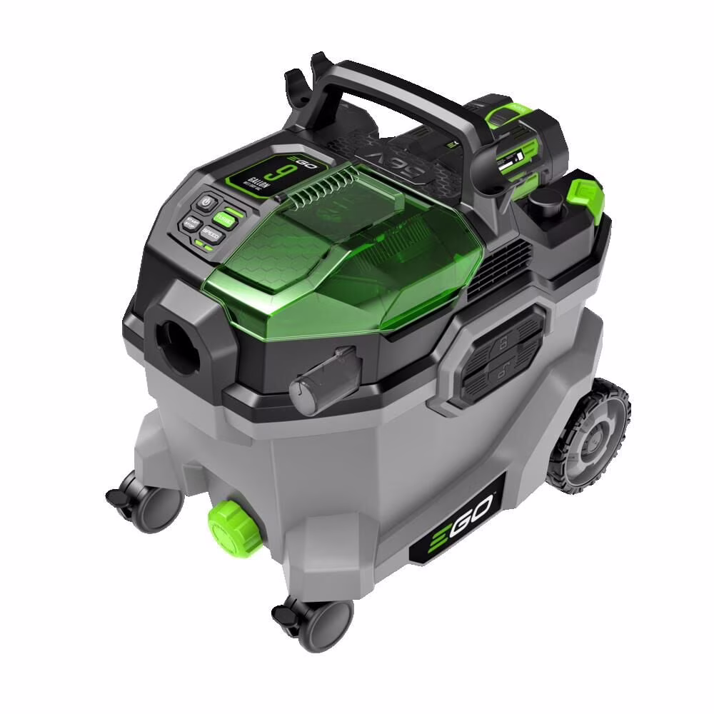 EGO Power+ WDV0900 9 gal Cordless Wet/Dry Vacuum Tool Only 56 V