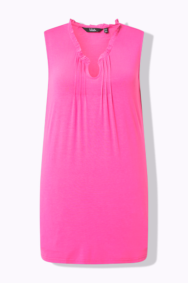 Pintuck Detail Tank Top