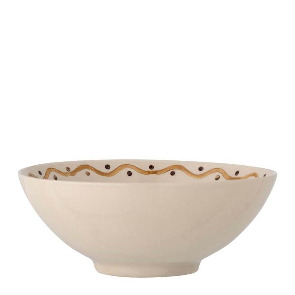 Heikki skål 19 cm natur