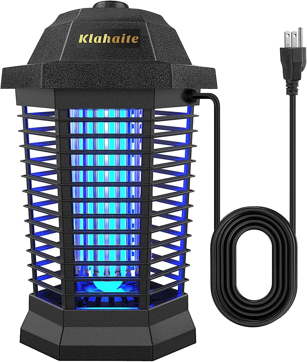 Klahaite Bug Zapper Outdoor, Mosquito Zapper Indoor, Fly Zapper, Fly Trap, Insect Trap for Garden Backyard Patio
