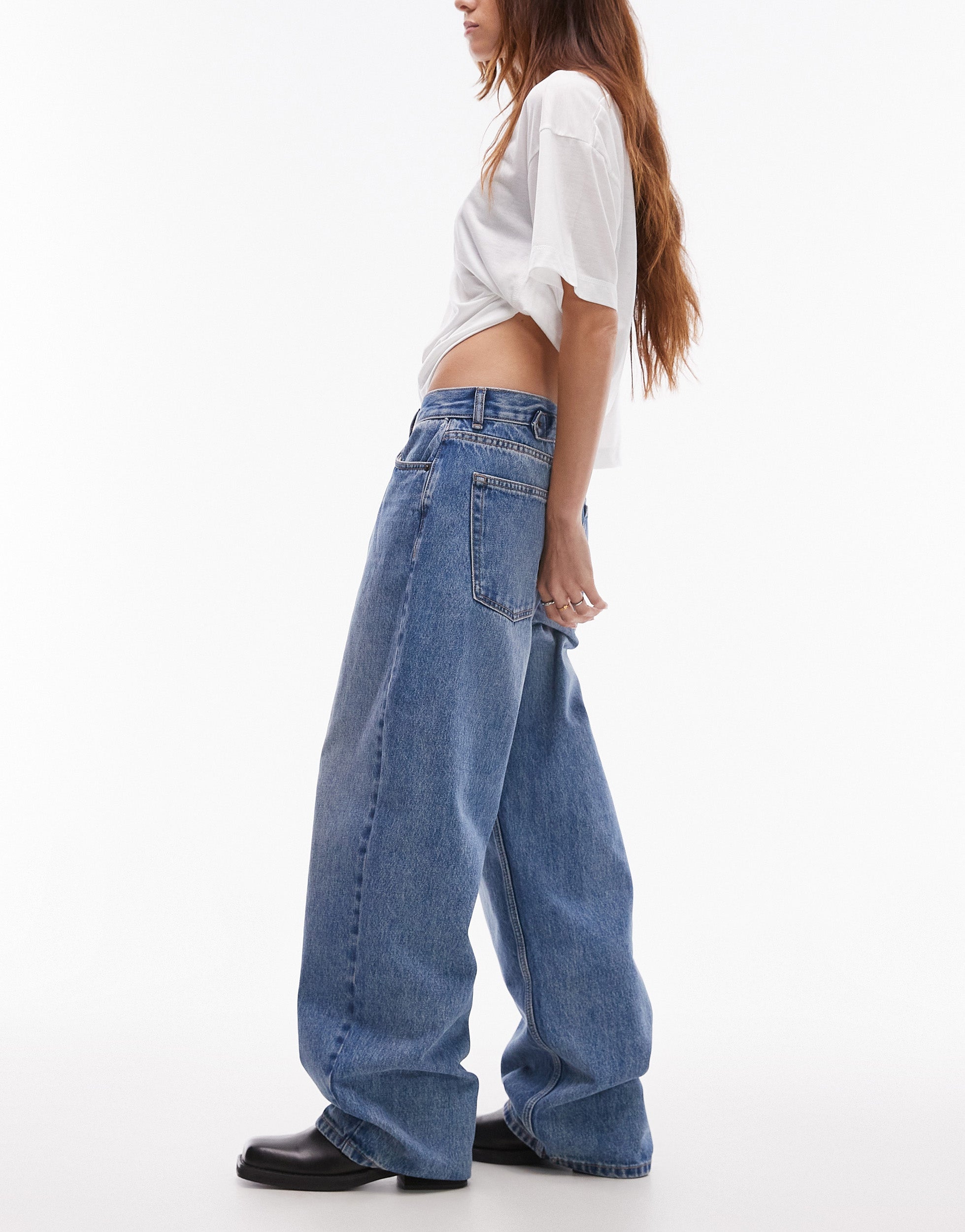 VERO MODA® TOPSHOP Low waist Relaxed Fit Jeans