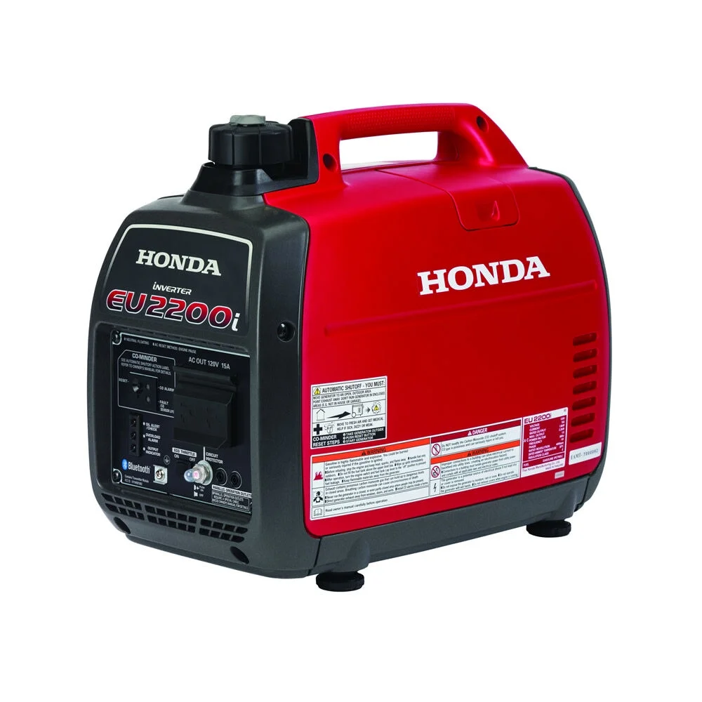 2200-Watt Remote Stop/Recoil Start Bluetooth Super Quiet Gasoline Powered Inverter Generator with Advanced CO Shutdown - Image 2