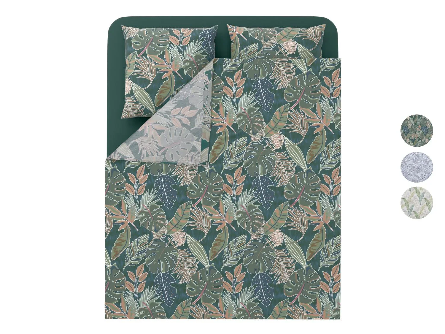 LIVARNO Parure de lit en coton mlang, 270 x 280
