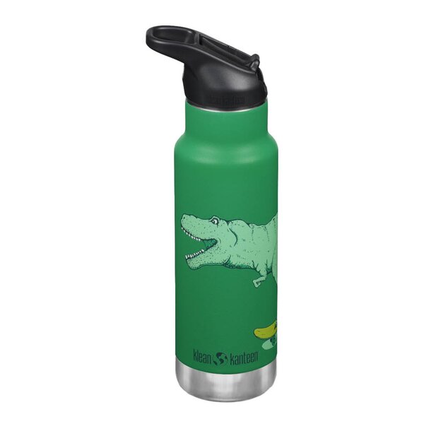 Kid Classic Narrow termoflaske 0,35L med sportslokk Dino Skate