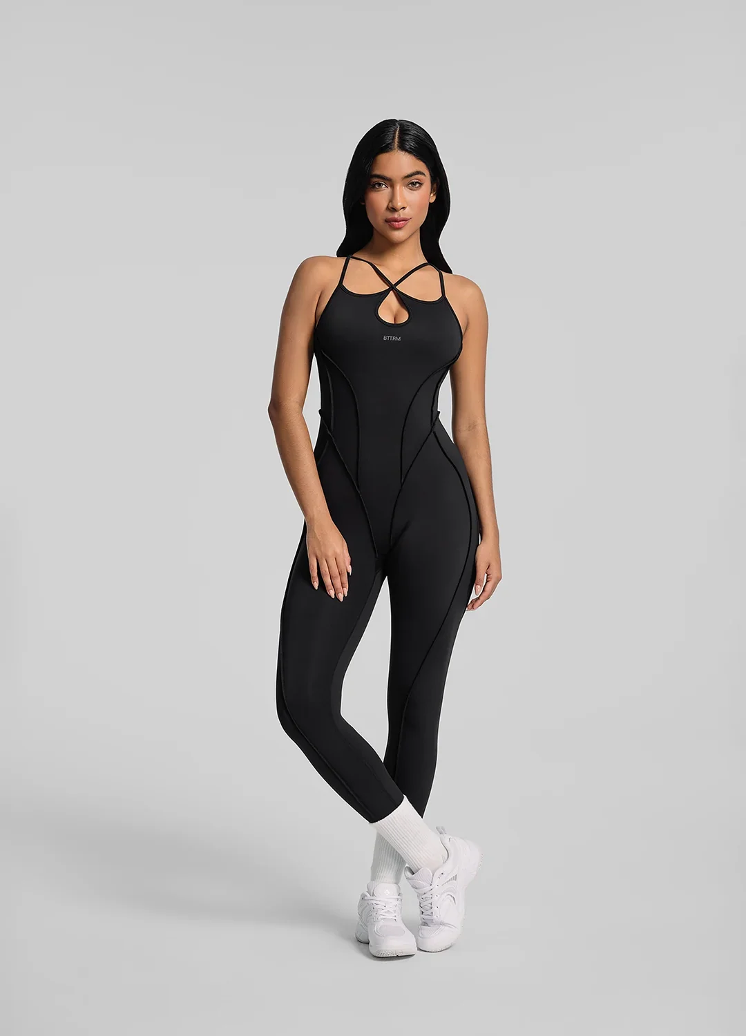 Strappy Back Catsuit