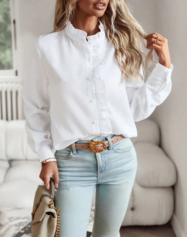 Blouse de printemps élégante et légère