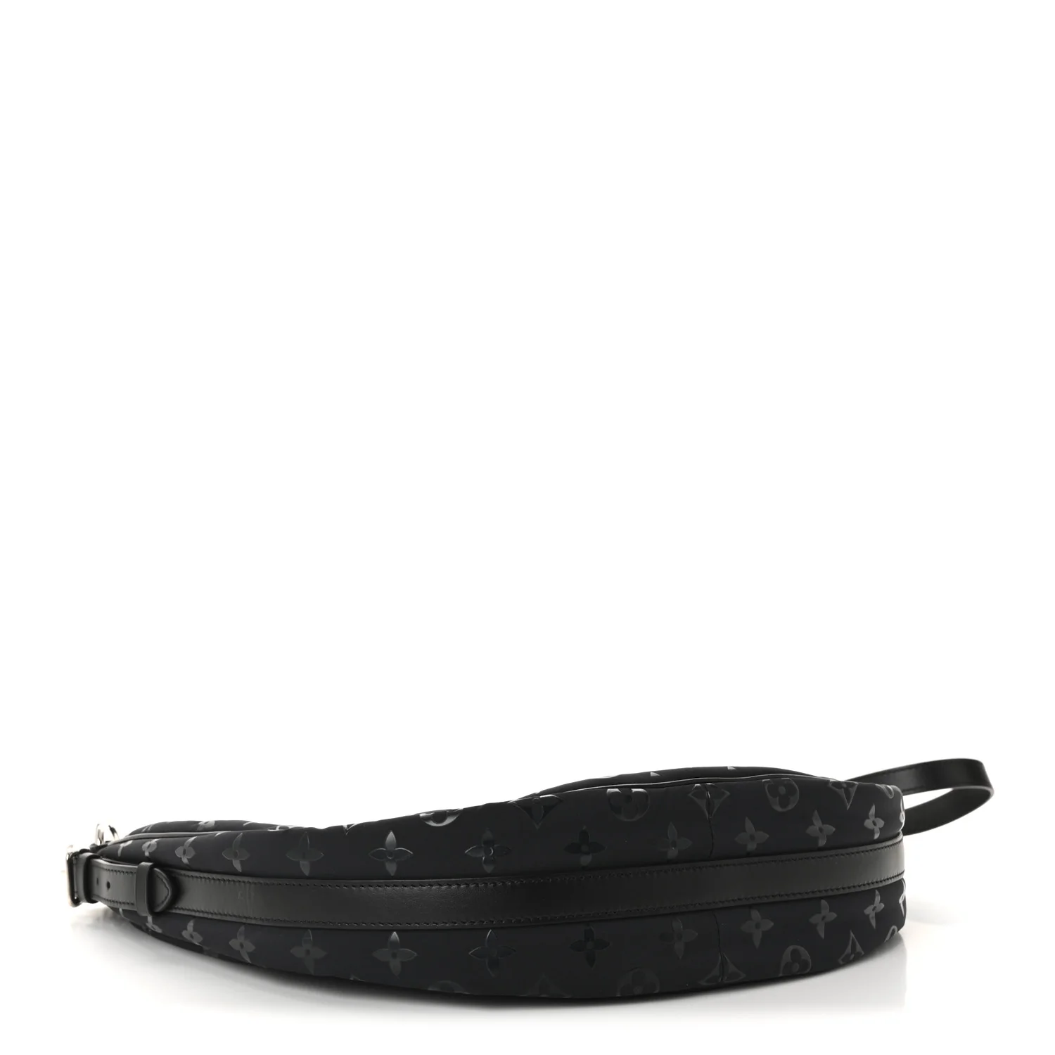 Nylon Monogram Loop Pocket Hobo Polar Night