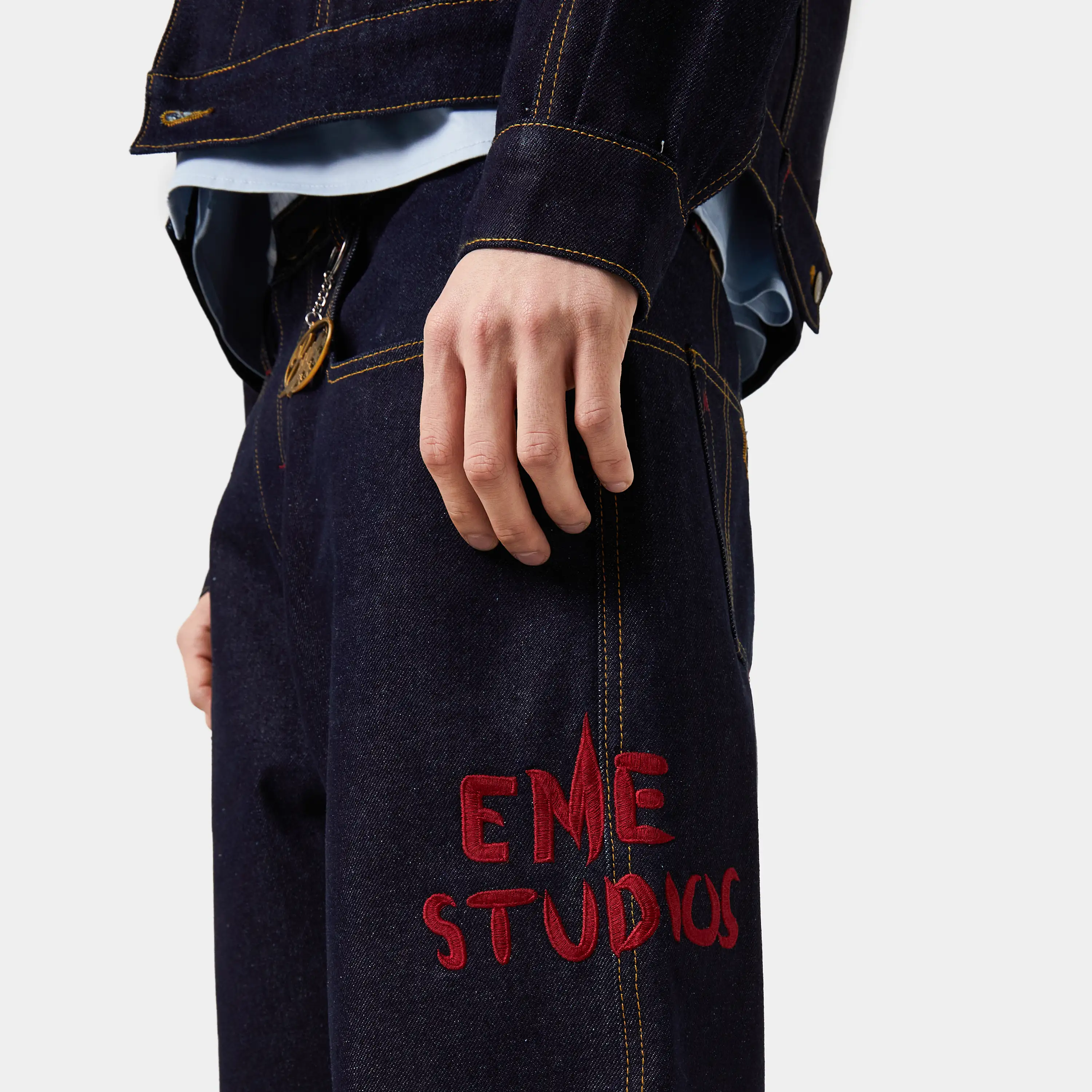 Frisona Raw Denim Baggy Jeans