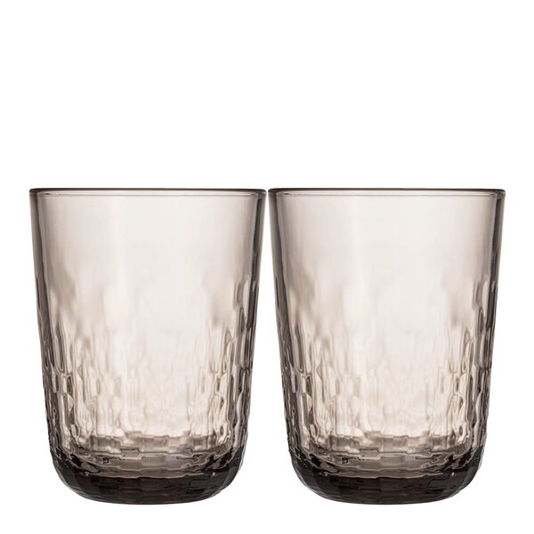 Mainio glass 40 cl 2 stk mocca