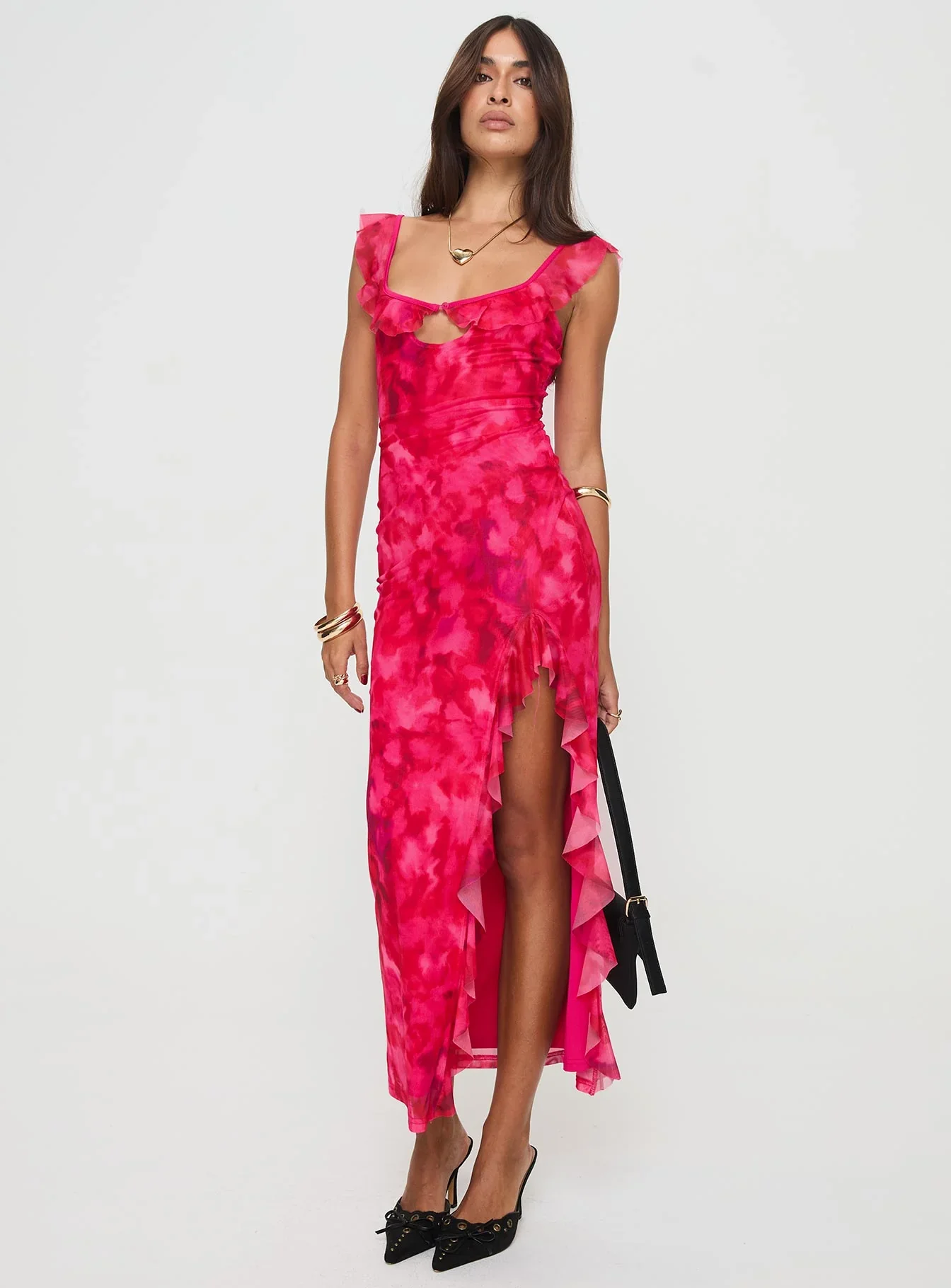 Ceri Maxi Dress Pink