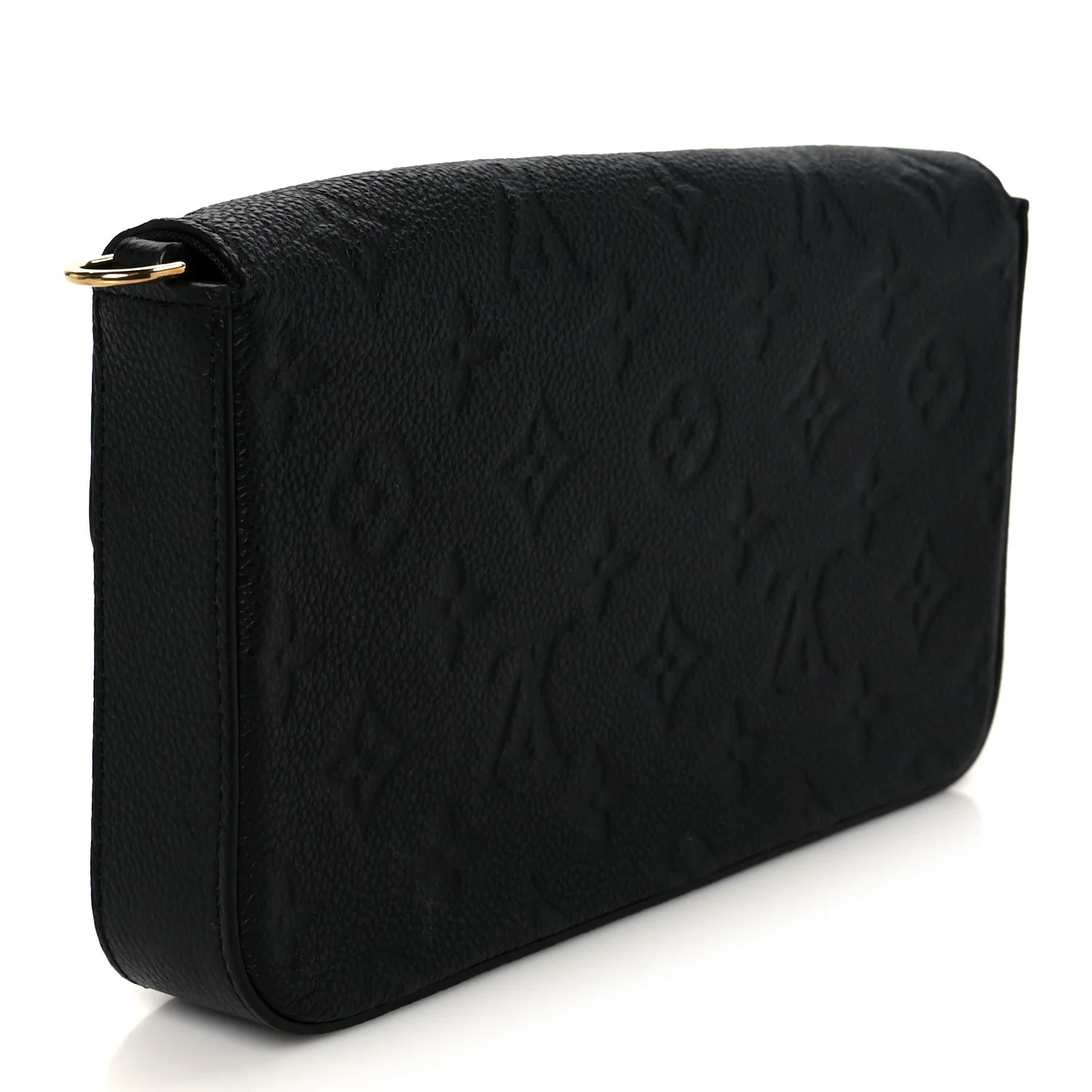 Empreinte Pochette Felicie Chain Wallet Black